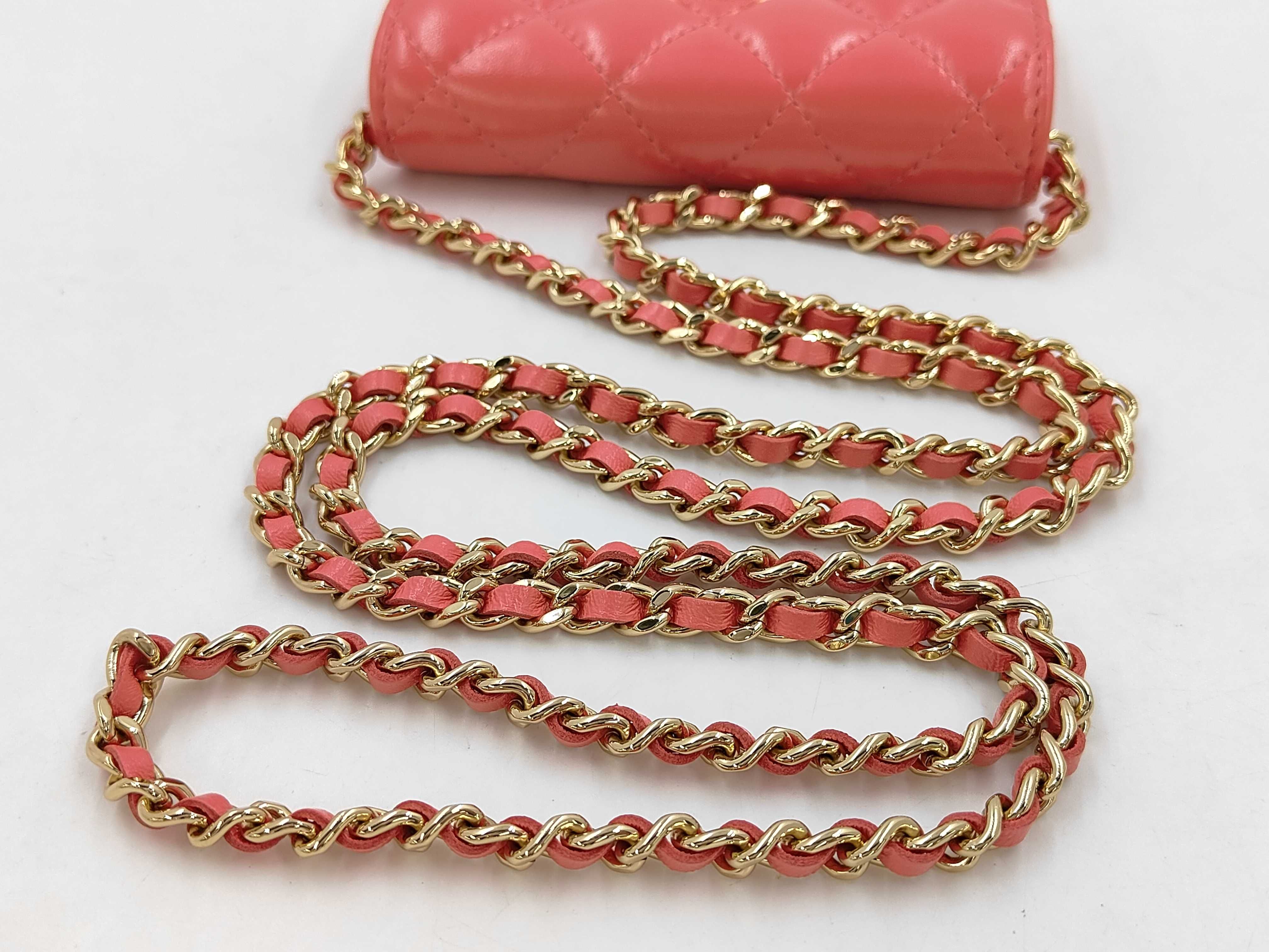 Matelassé Chain Shoulder Bag — view 3