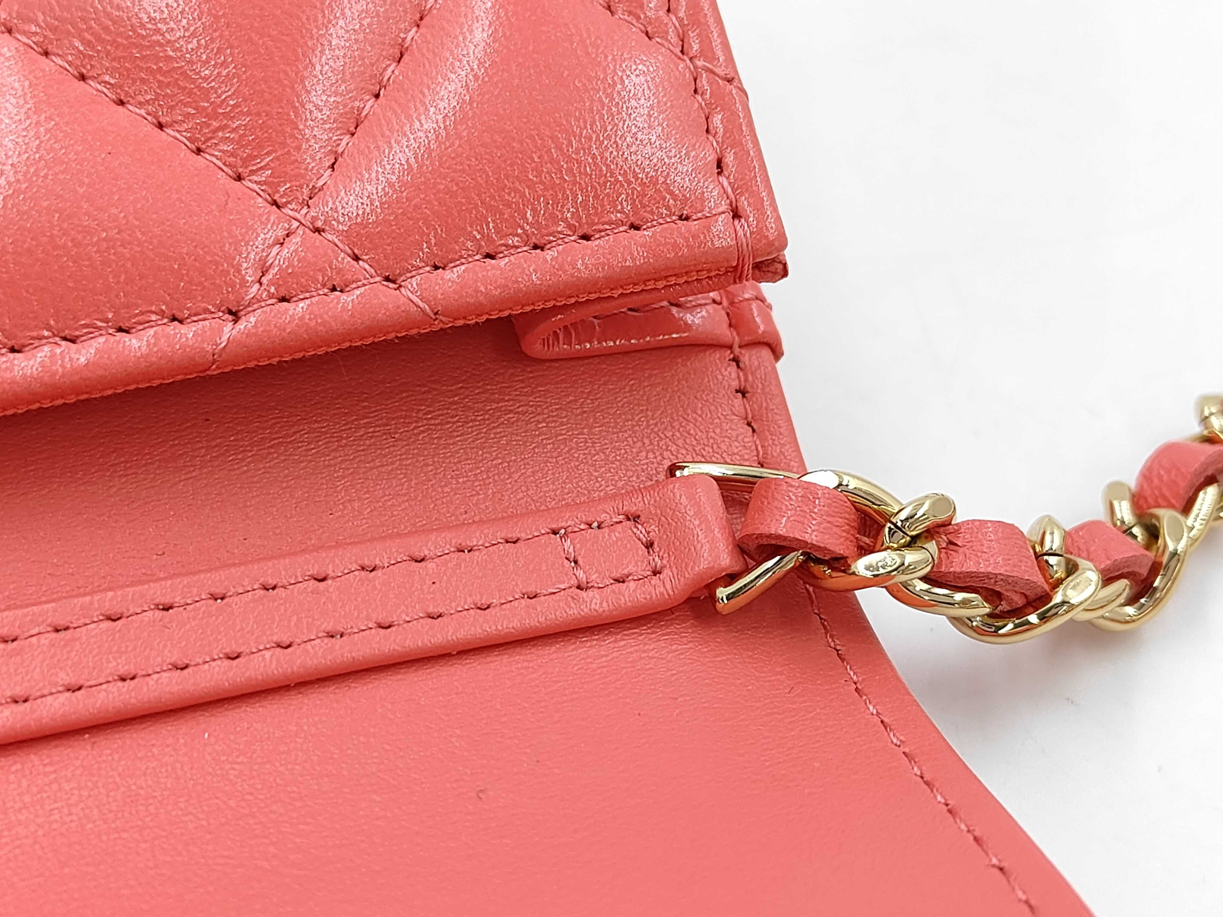 Matelassé Chain Shoulder Bag — view 5