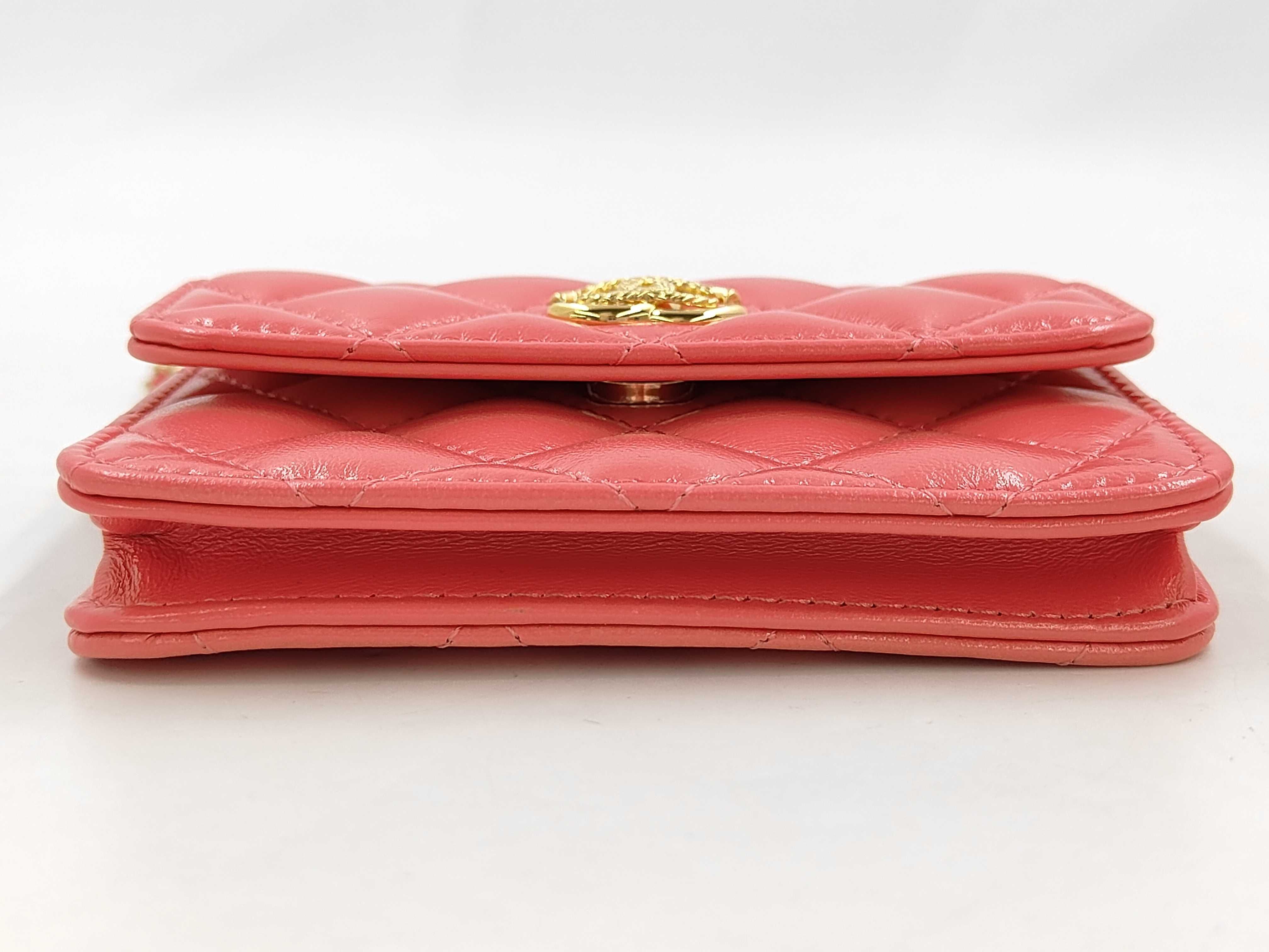 Matelassé Chain Shoulder Bag — view 7