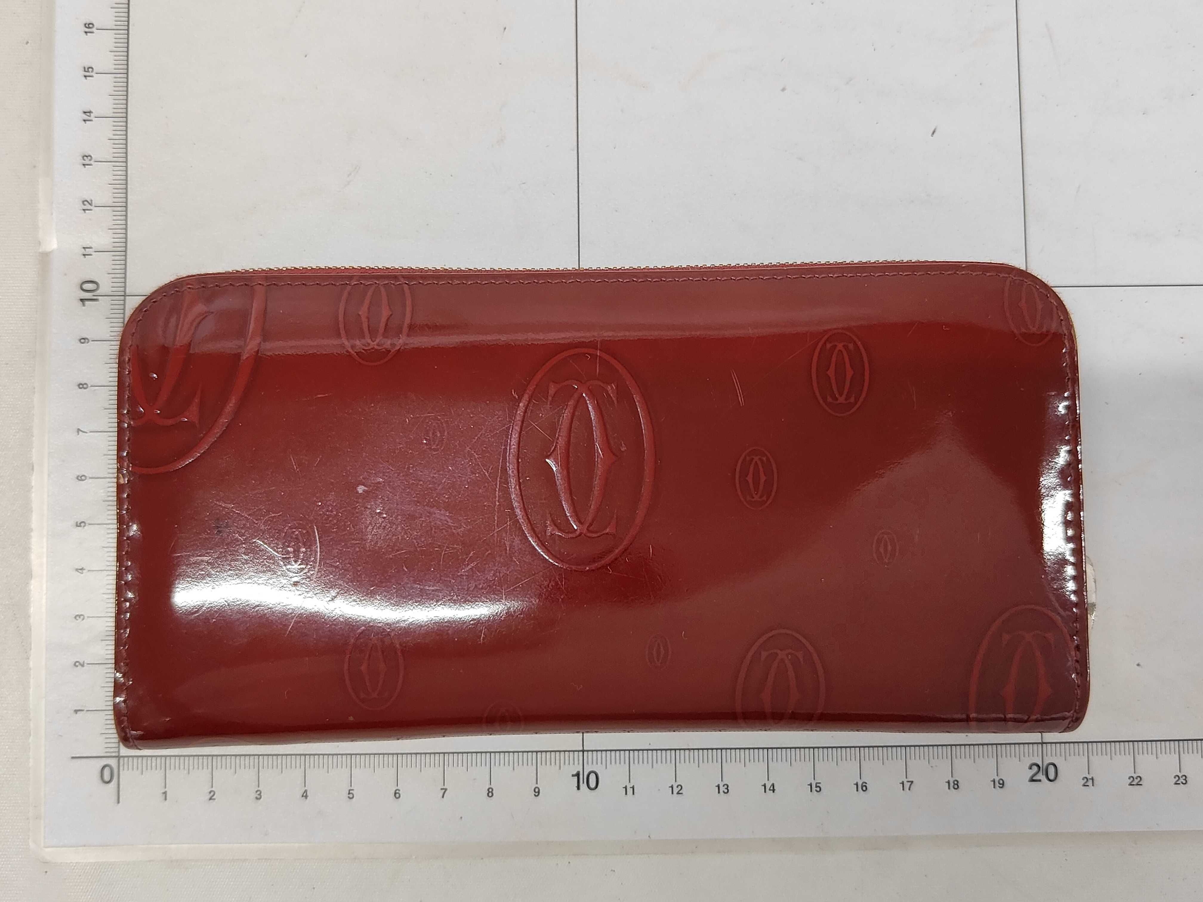 Happy Birthday Enamel Leather Wallet — view 2