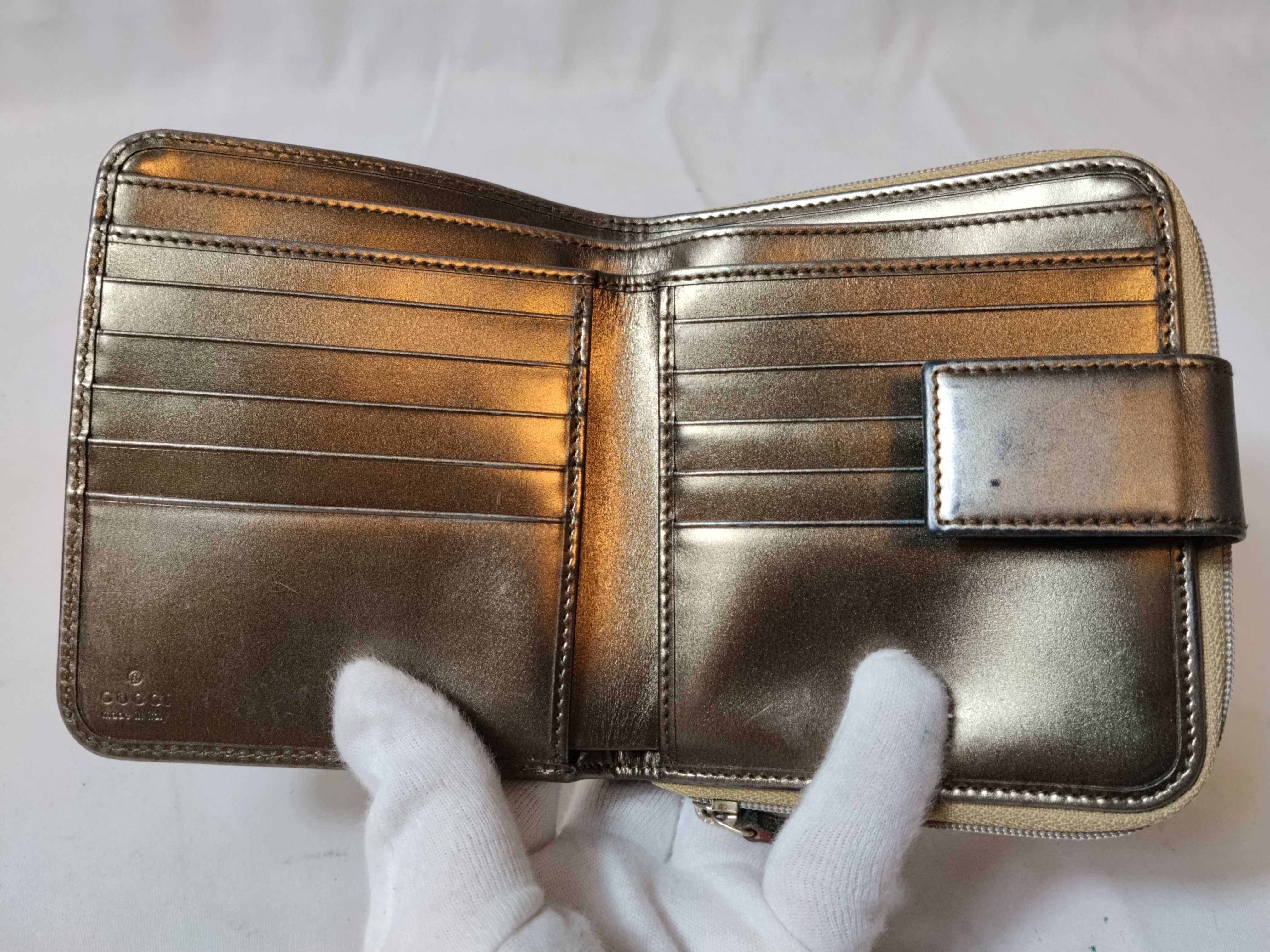 GG Canvas Bi-fold Wallet — view 9