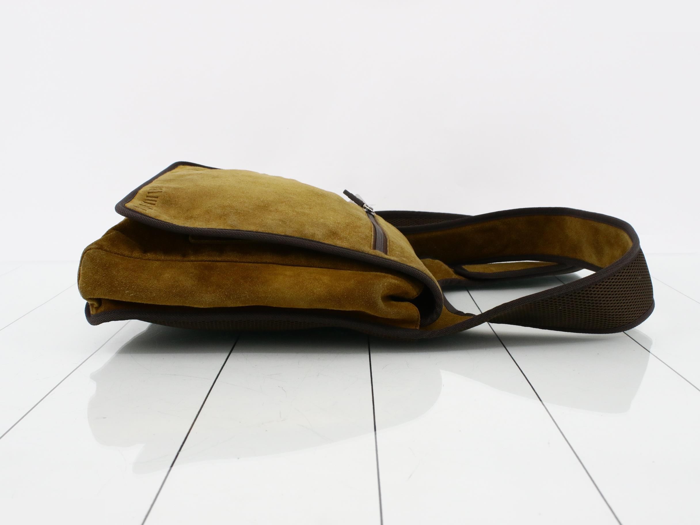 Archive Suede Shoulder Bag — view 3