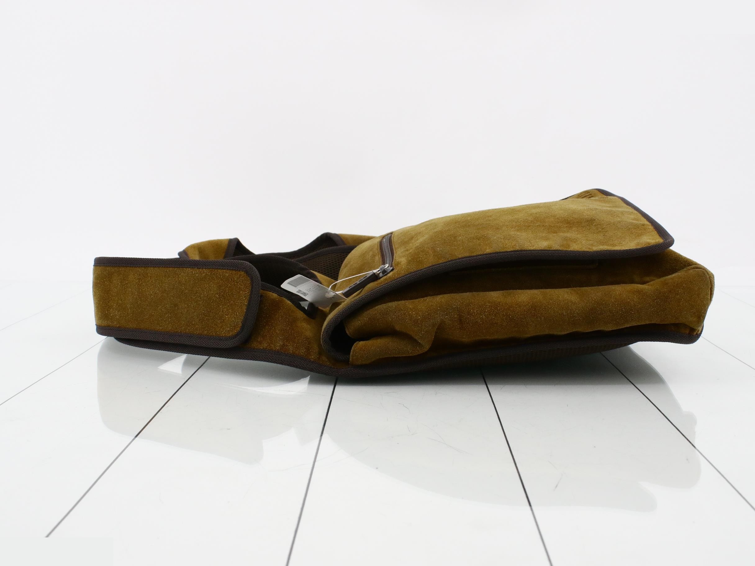Archive Suede Shoulder Bag — view 4