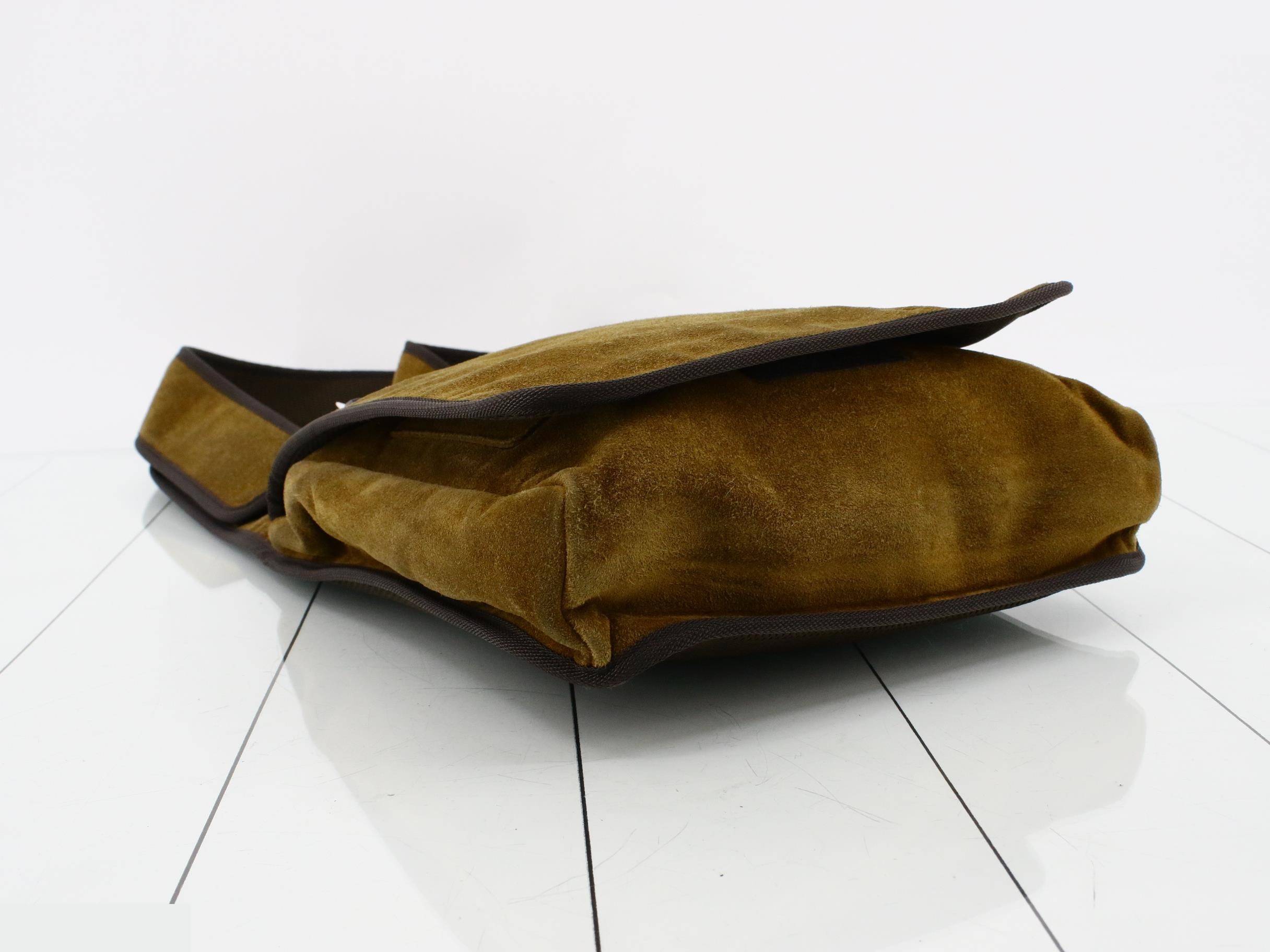 Archive Suede Shoulder Bag — view 5