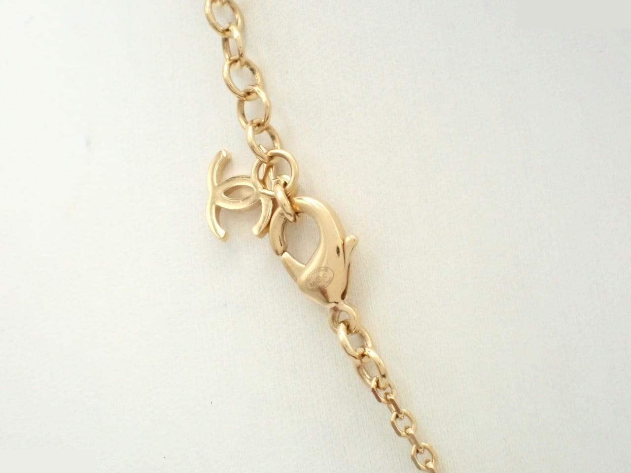 Coco Rhinestone Necklace B25C, Chain approx. 46cm — view 2