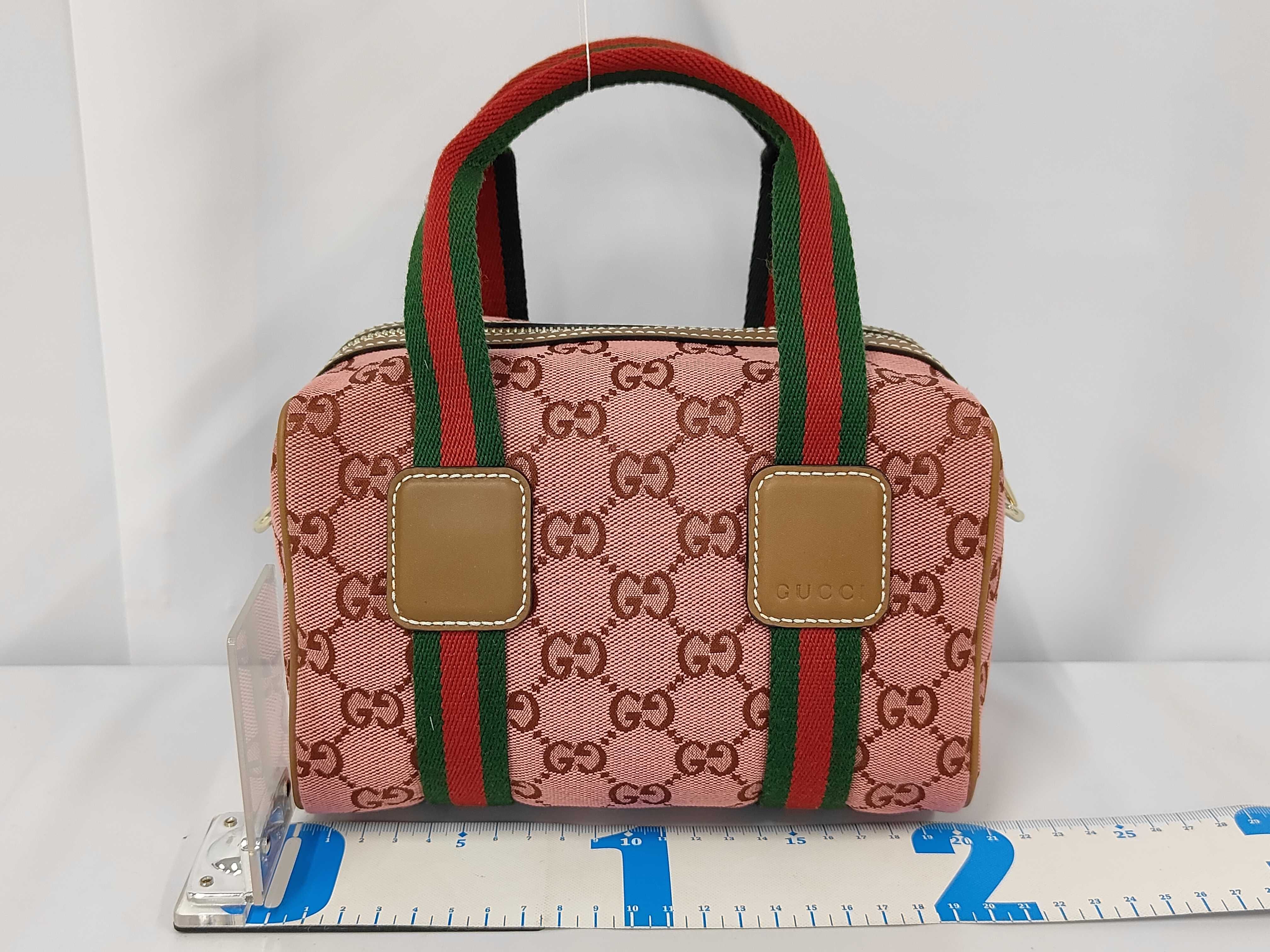 2-way Boston GG Canvas Handbag — view 2