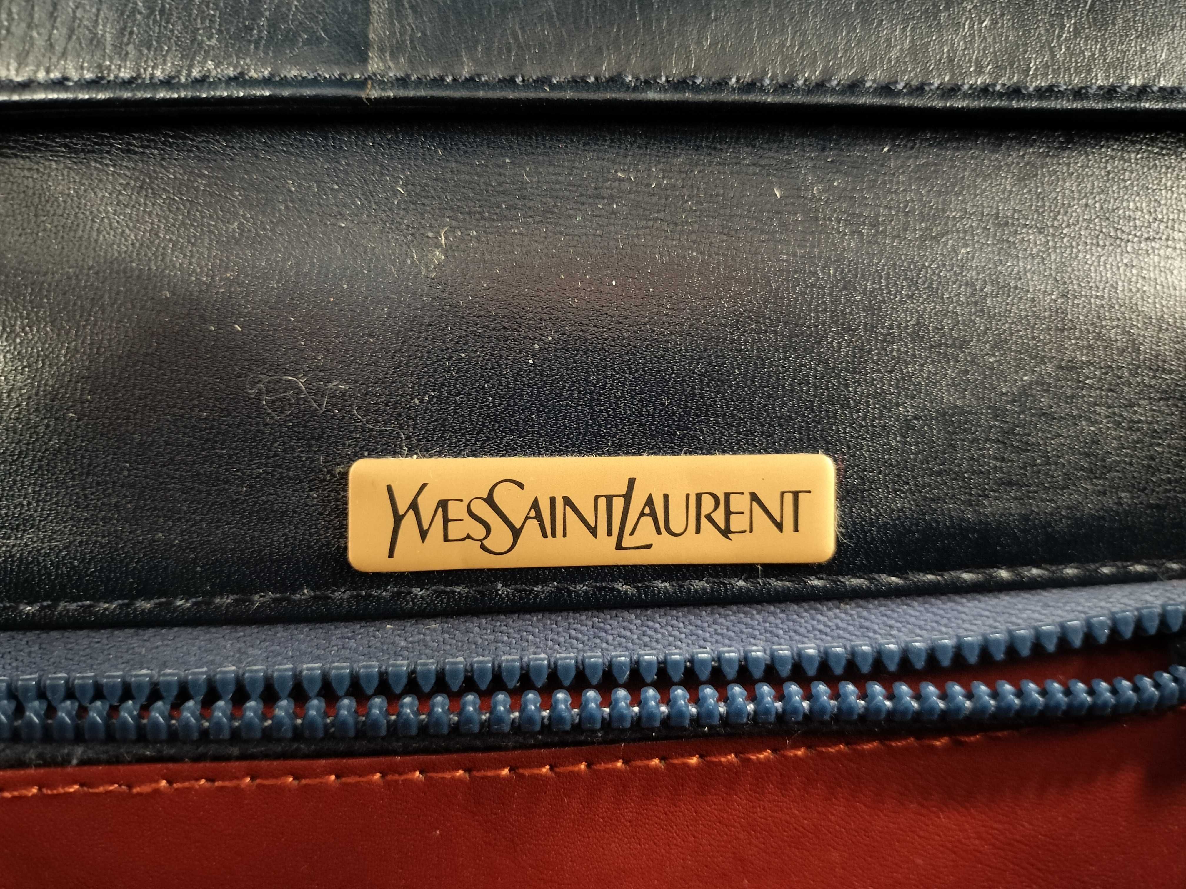 handbag, leather, navy, shoulder bag. — view 12