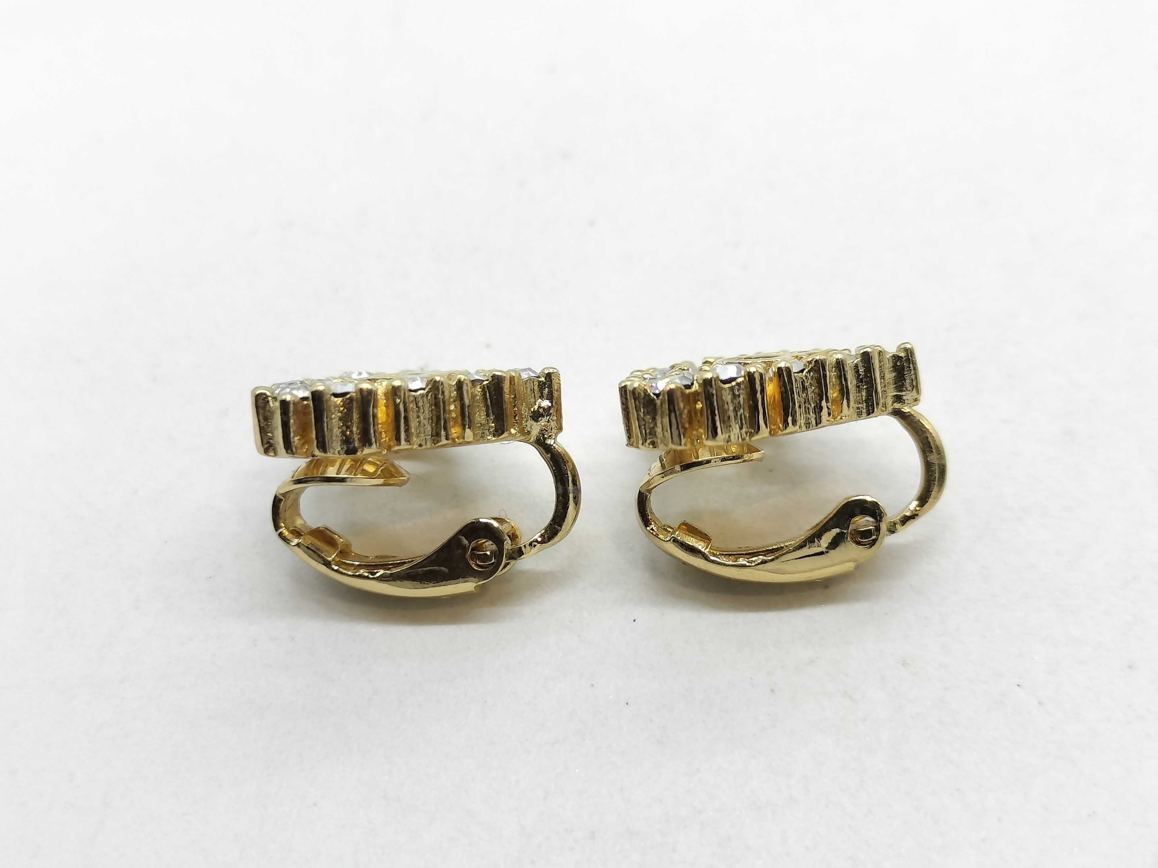 Rhinestone Earrings — view 4