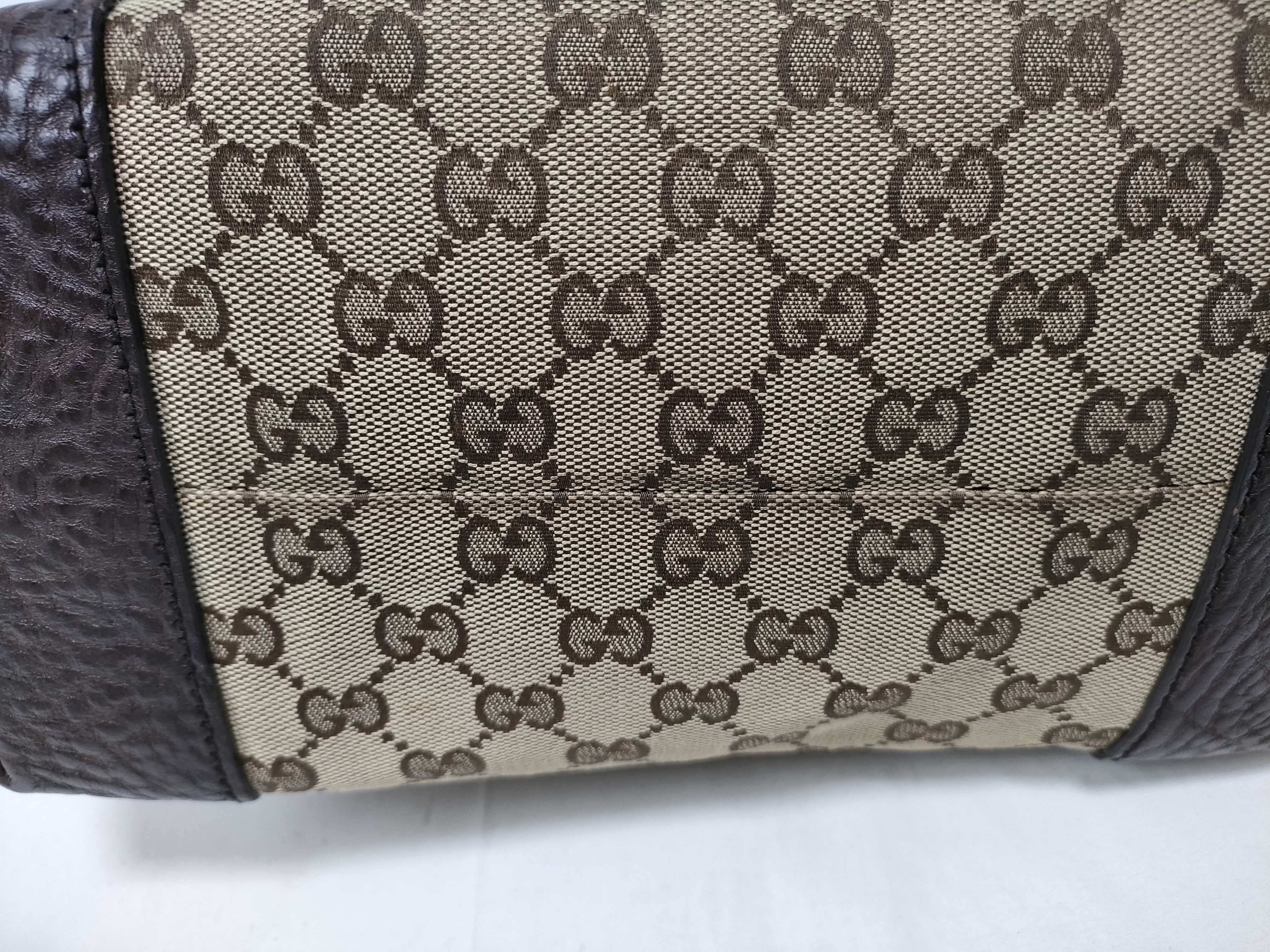 GG Canvas Logo Charm Tote Bag — view 4