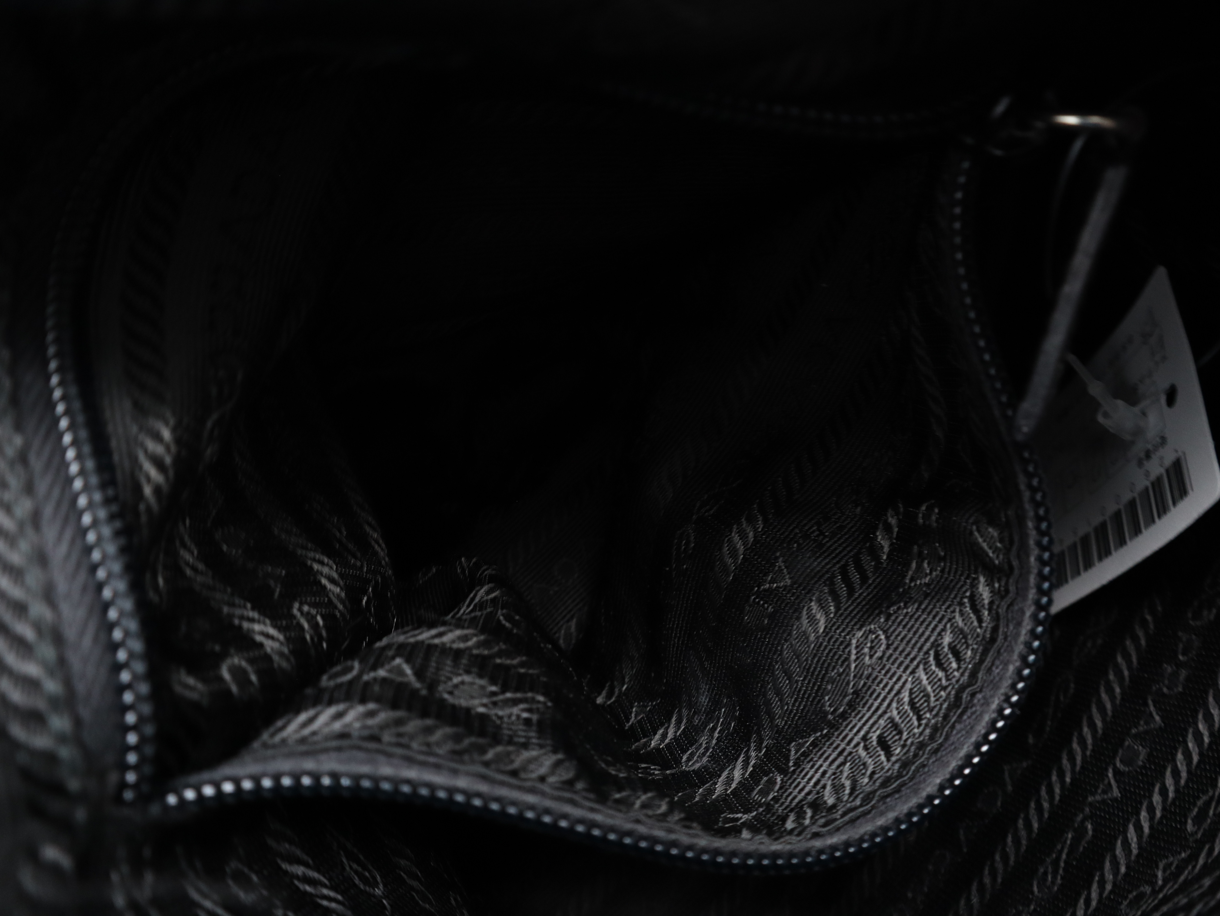 Nylon Shoulder Bag, Black Shoulder Bag — view 11
