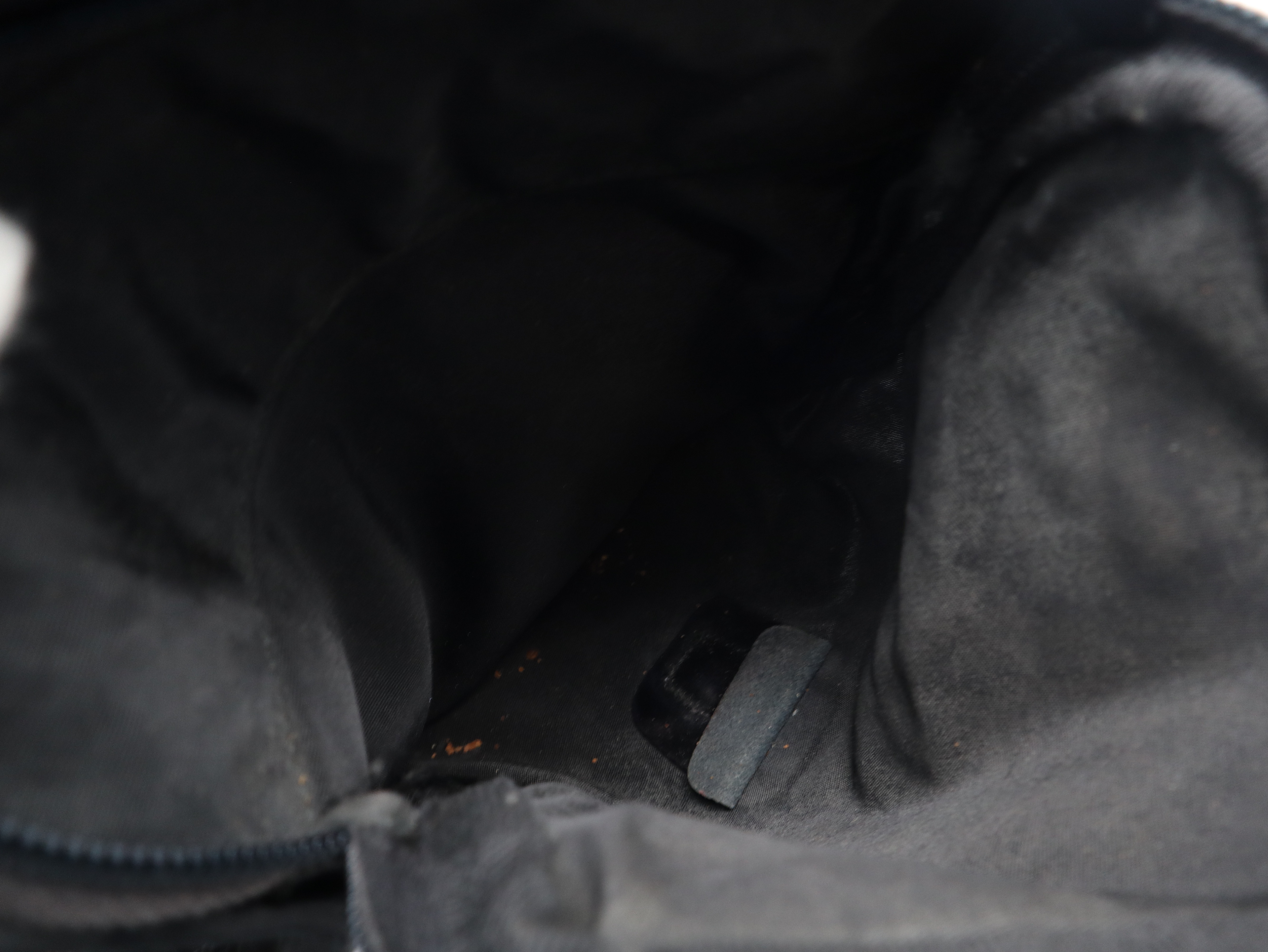 Nylon Shoulder Bag, Black Shoulder Bag — view 12