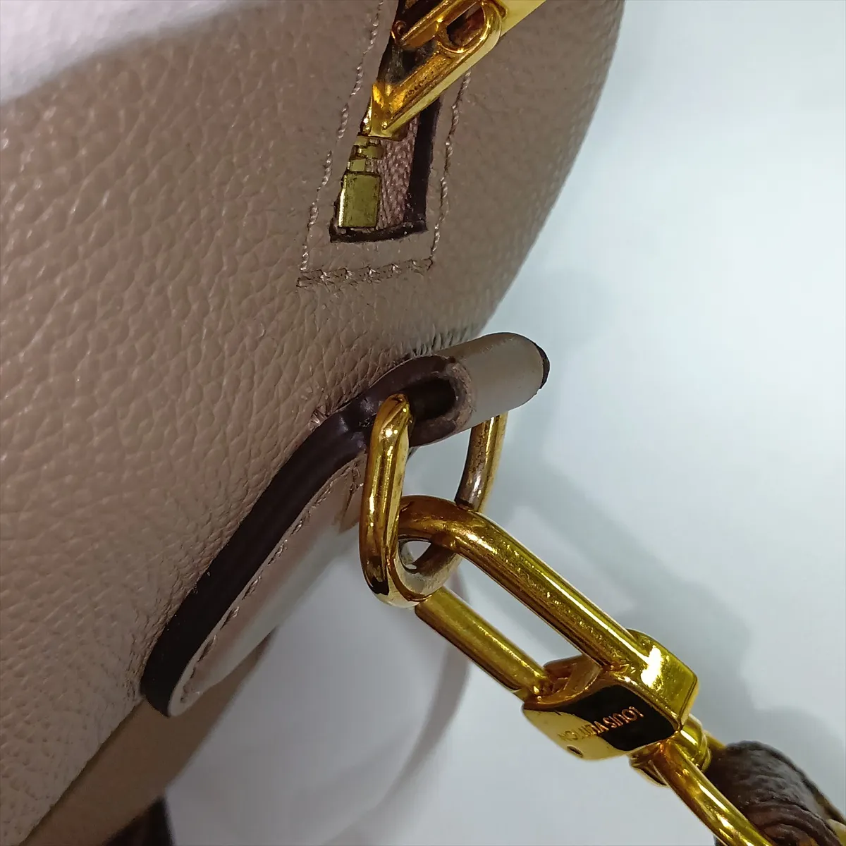 Monogram Empreinte Speedy Bandoulière 25 M59273 Beige (Other model strap, RFID detected) — view 15