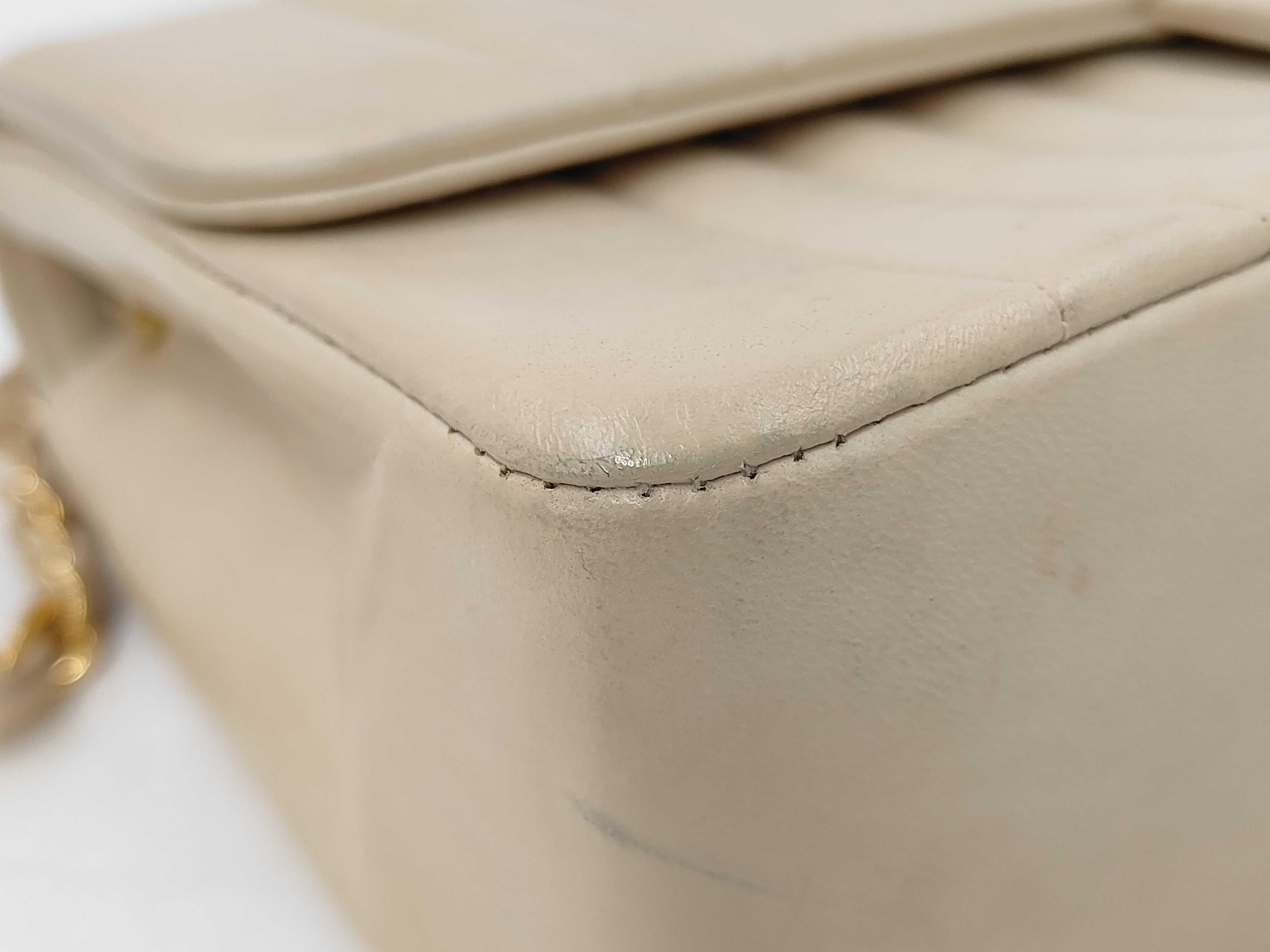 Mademoiselle Lambskin Chain Shoulder Bag — view 7