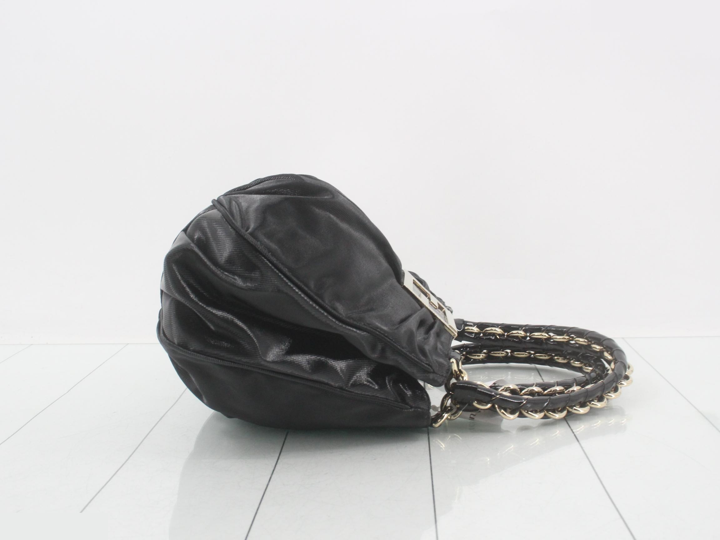 Patent leather shoulder bag — view 3