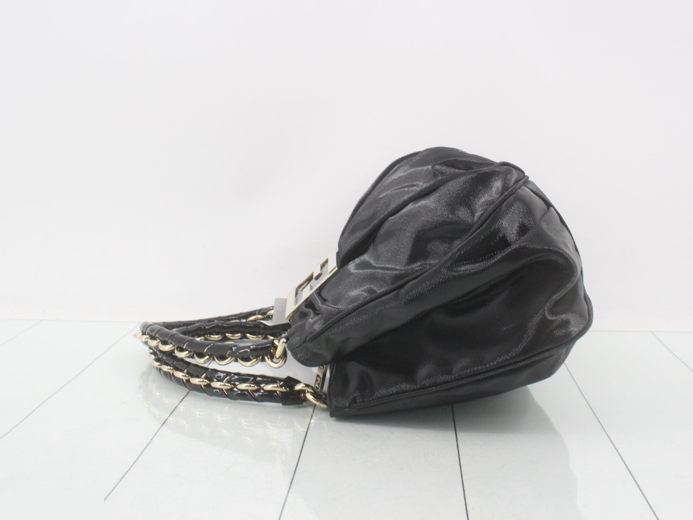 Patent leather shoulder bag — view 4