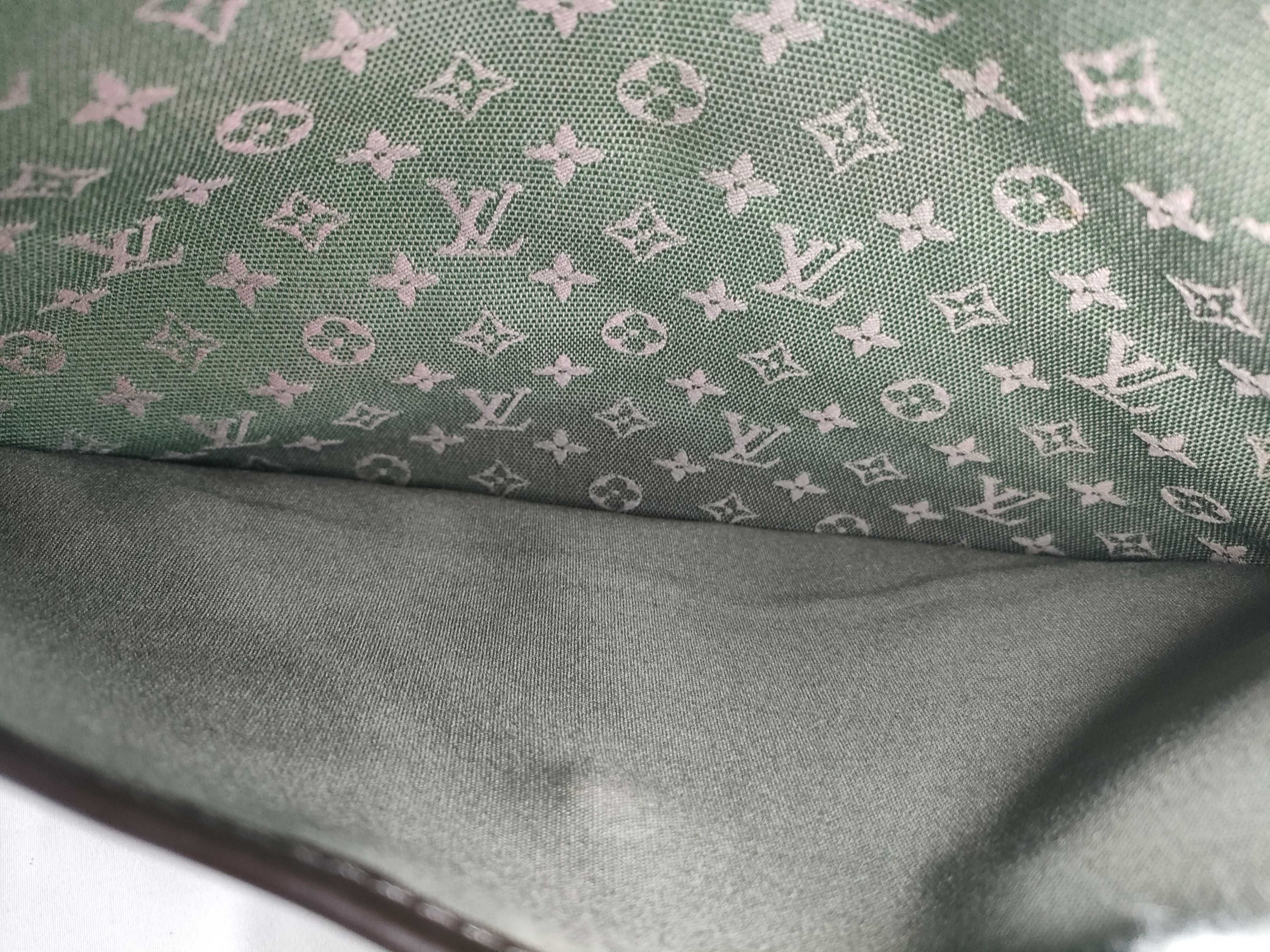 Green Canvas Monogram Mini Lingerie M92673 Shoulder Bag — view 13
