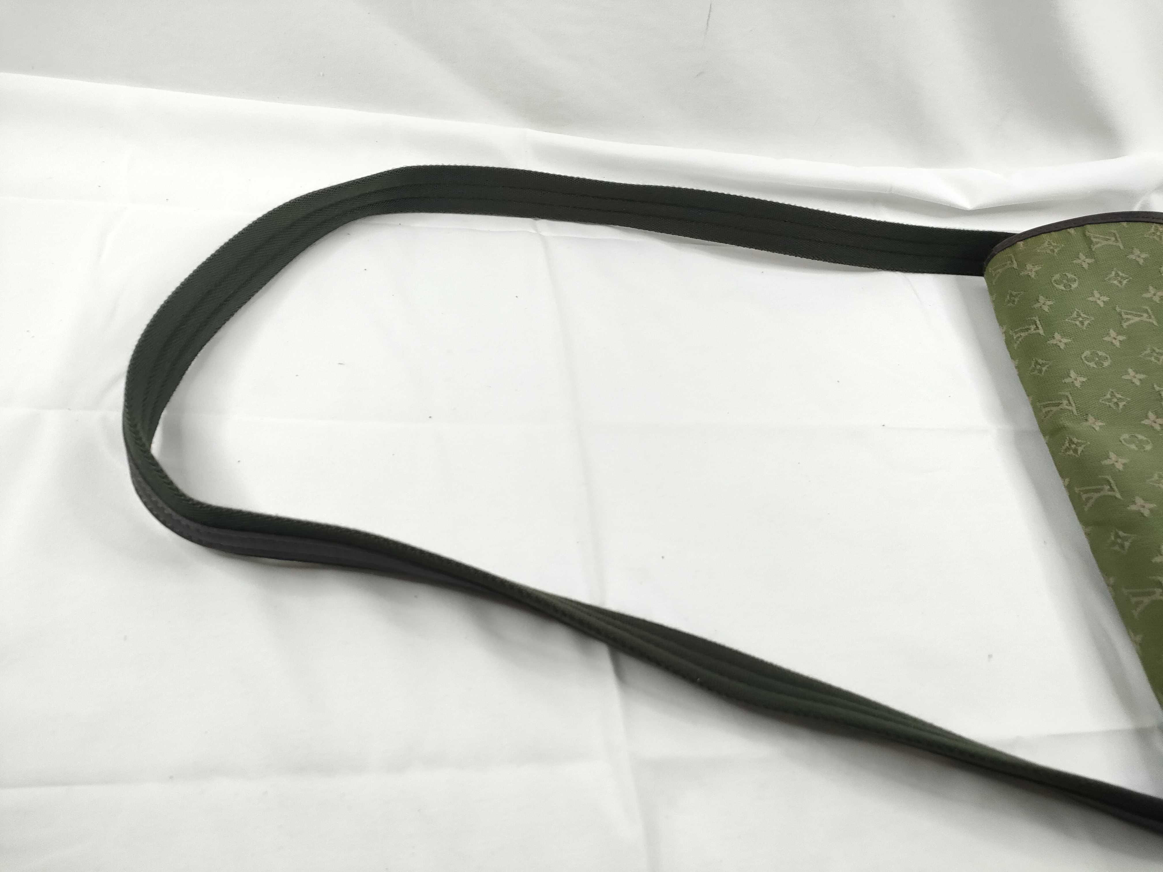 Green Canvas Monogram Mini Lingerie M92673 Shoulder Bag — view 6