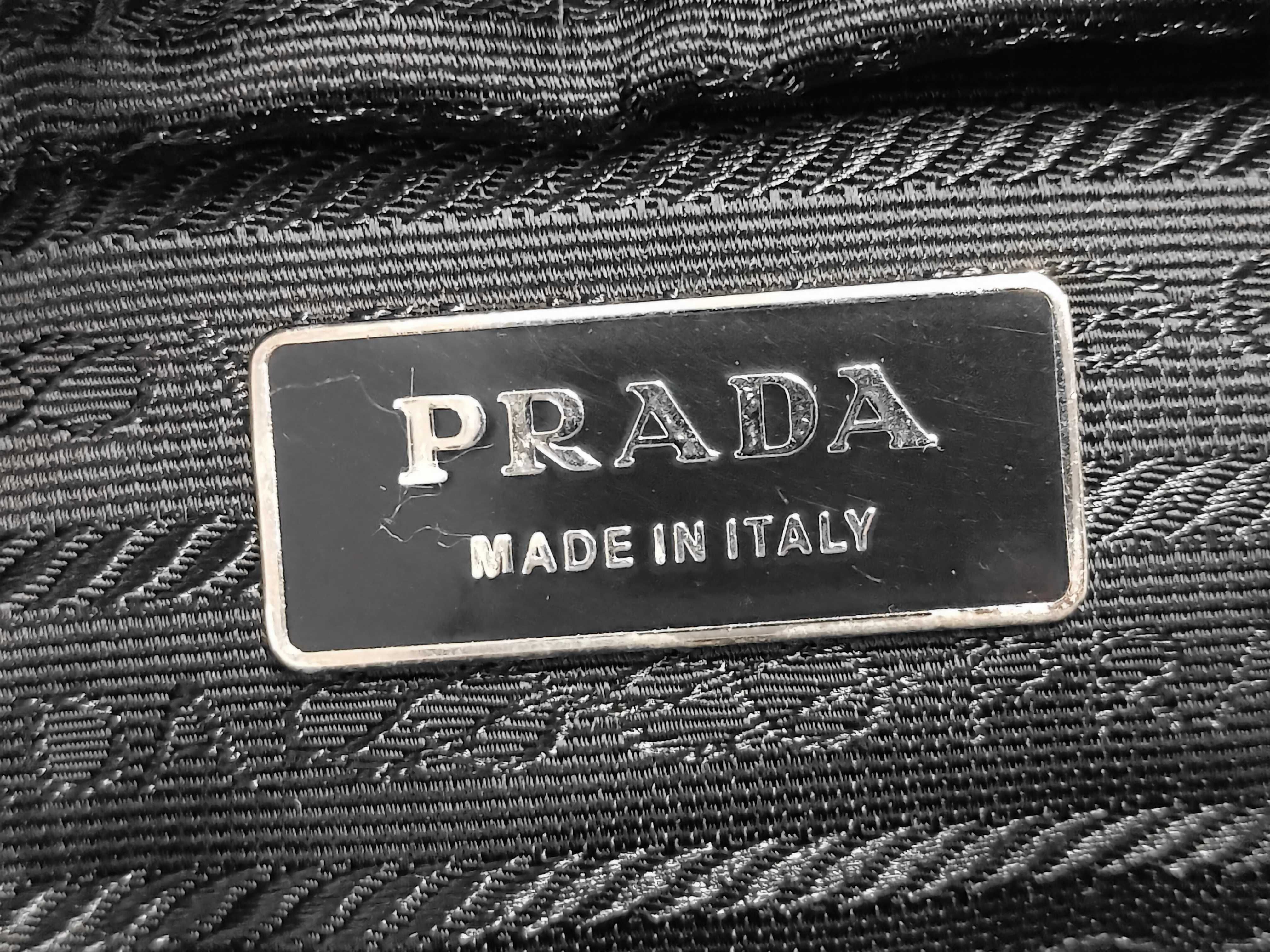 Nylon Leather Business Shoulder Bag, Black, with Serial Number Card, Padlock, Key Pouch. — view 9
