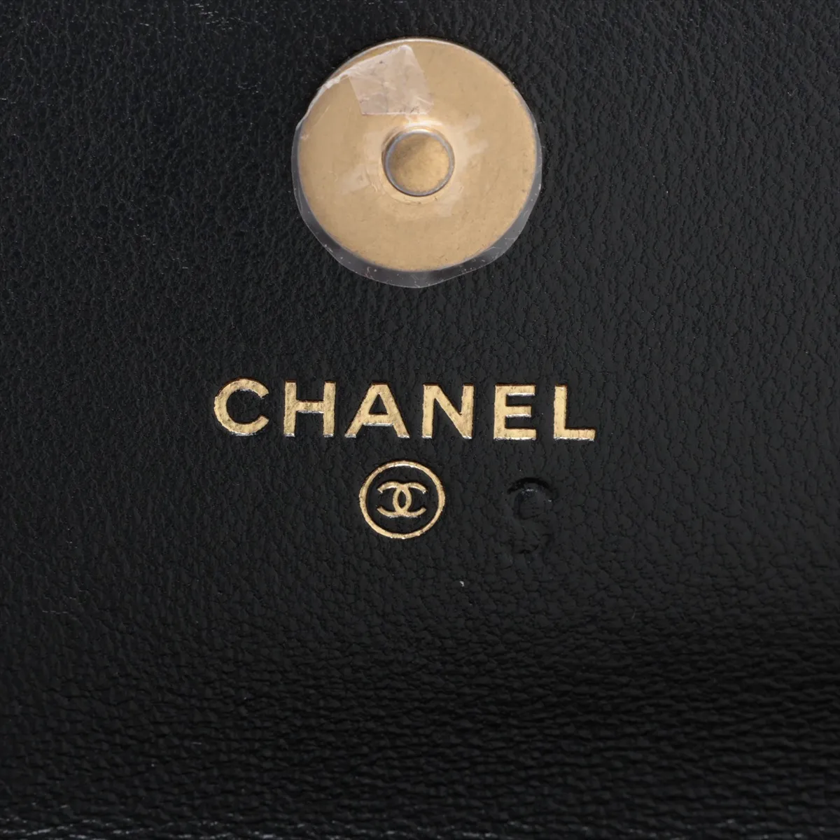 19 Lambskin Waist Pouch Black Gold x Silver Hardware A9EHK9J9 Random Serial Number Sold — view 7