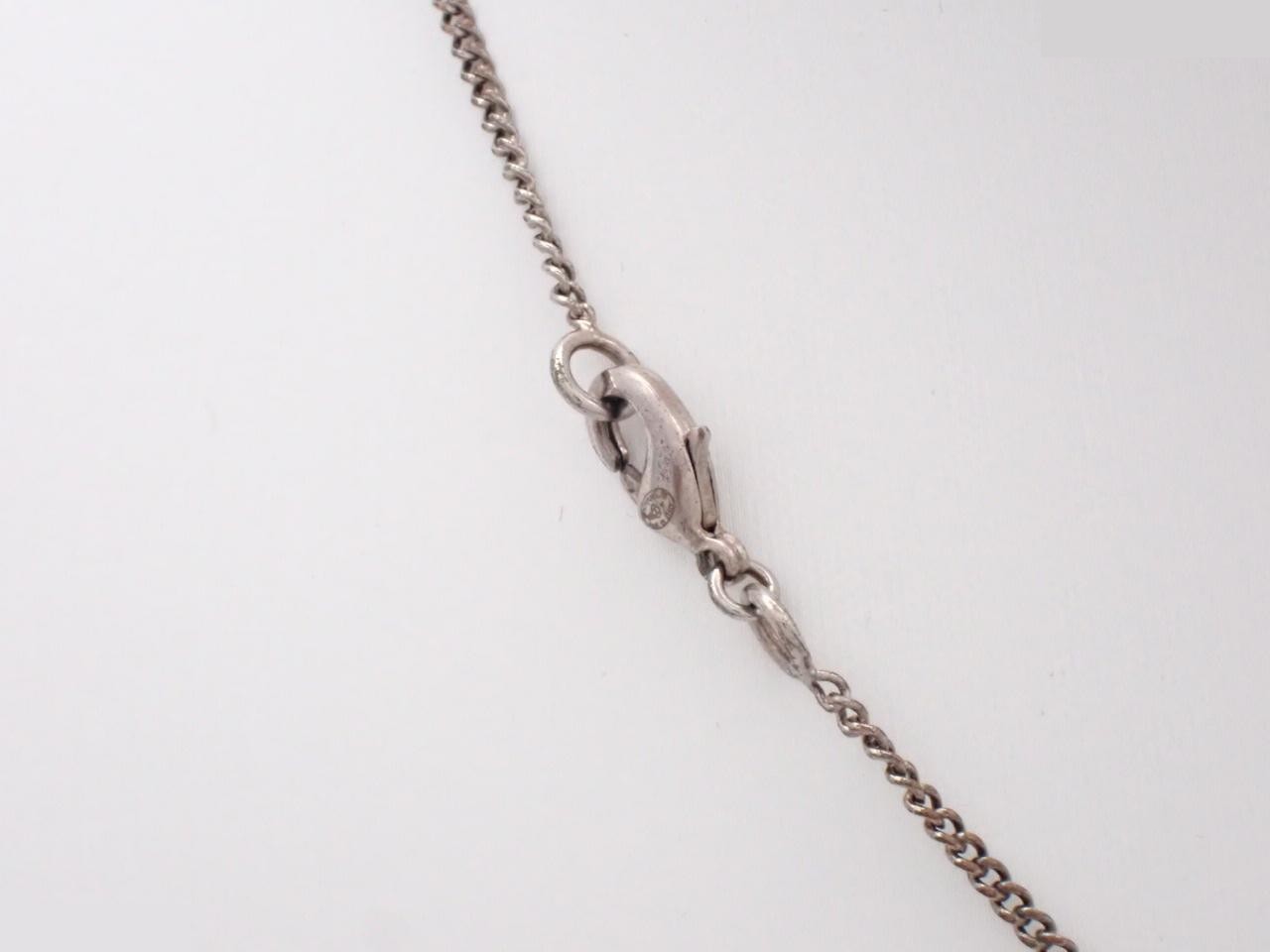 Coco Mark Rhinestone Necklace, Chain approx. 40cm — view 2