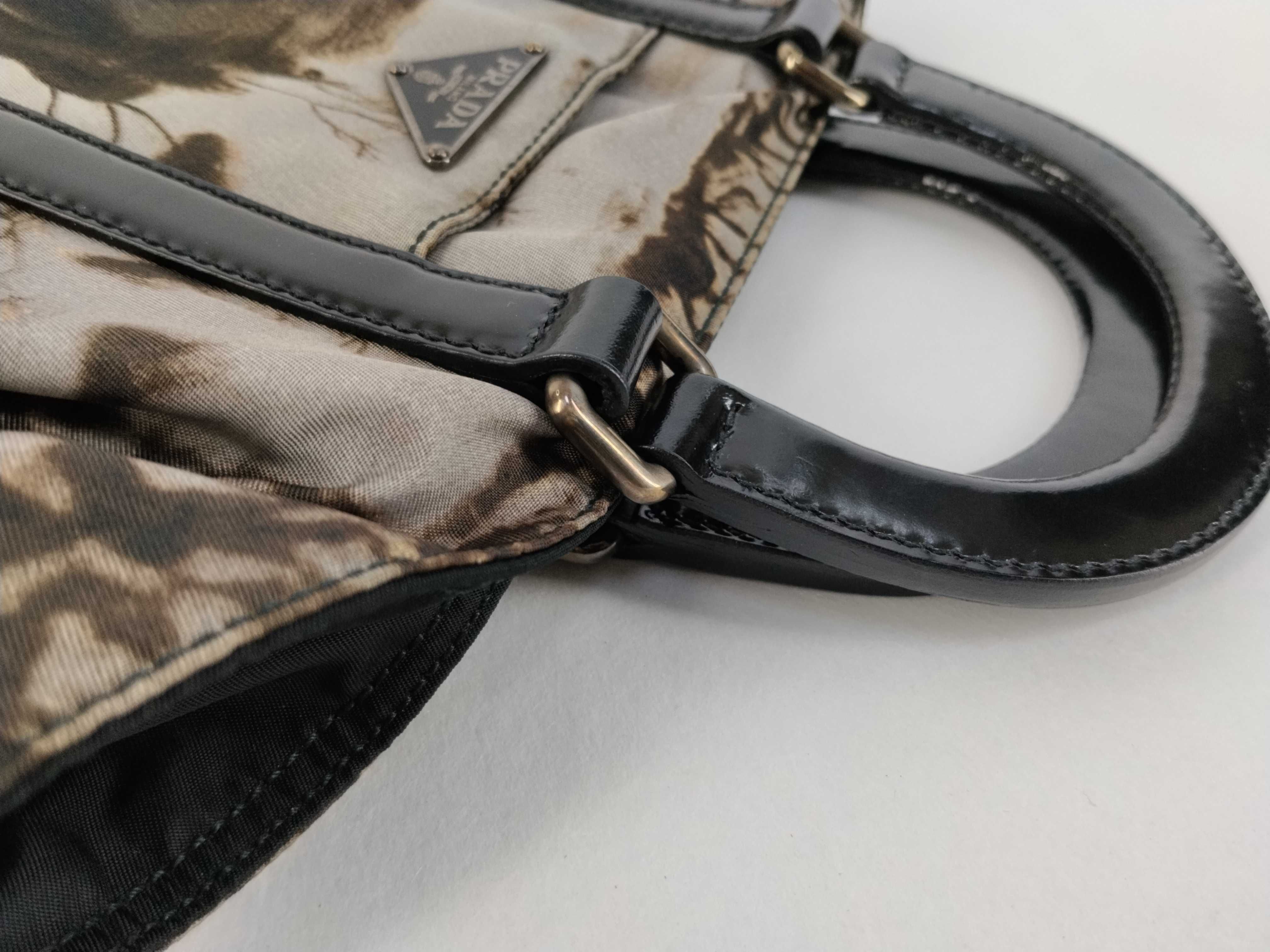 Boston bag, landscape print Boston bag — view 5