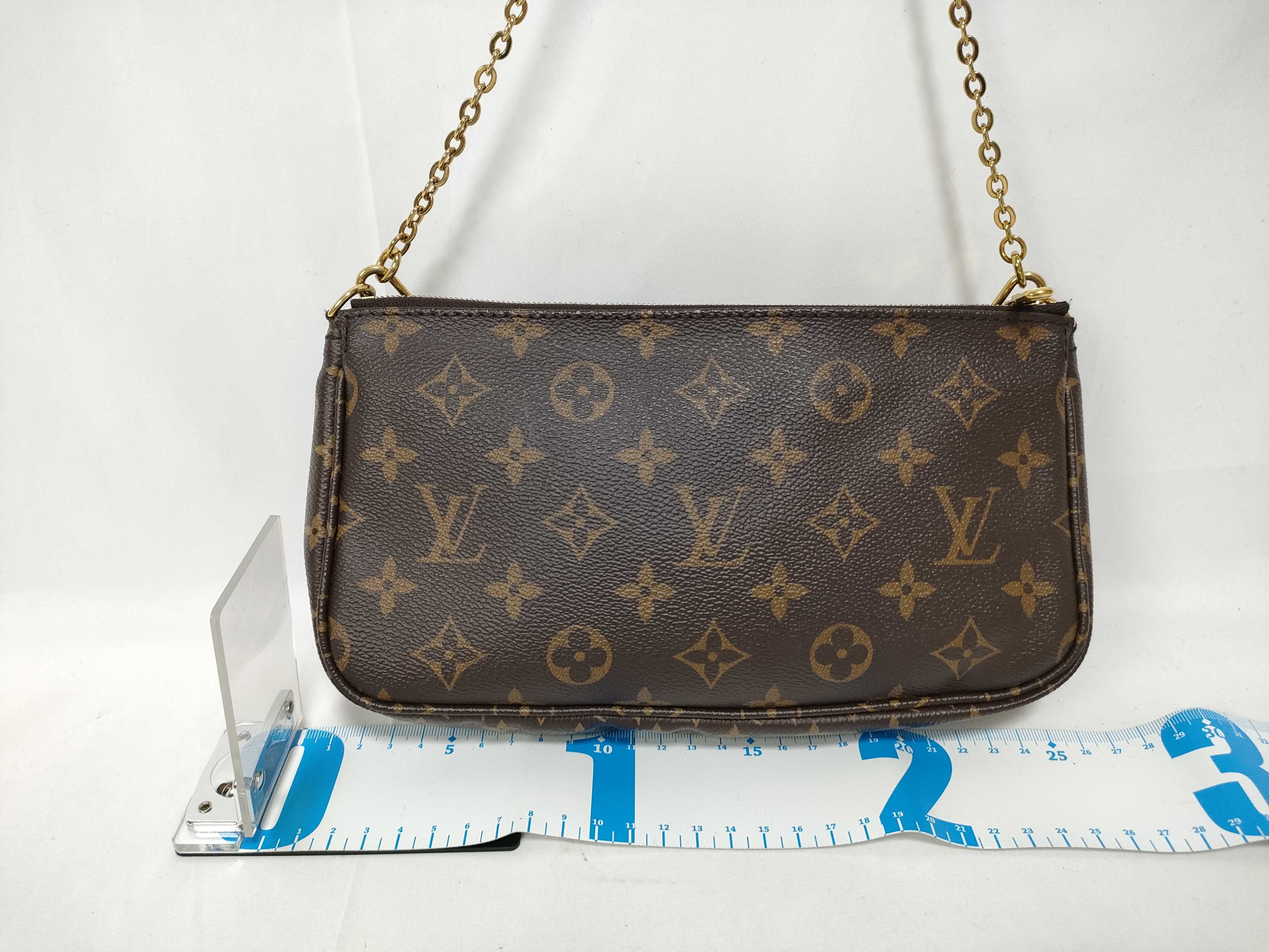 Monogram Louis Vuitton Monogram Pouch Pochette Shoulder Bag Pouch — view 2