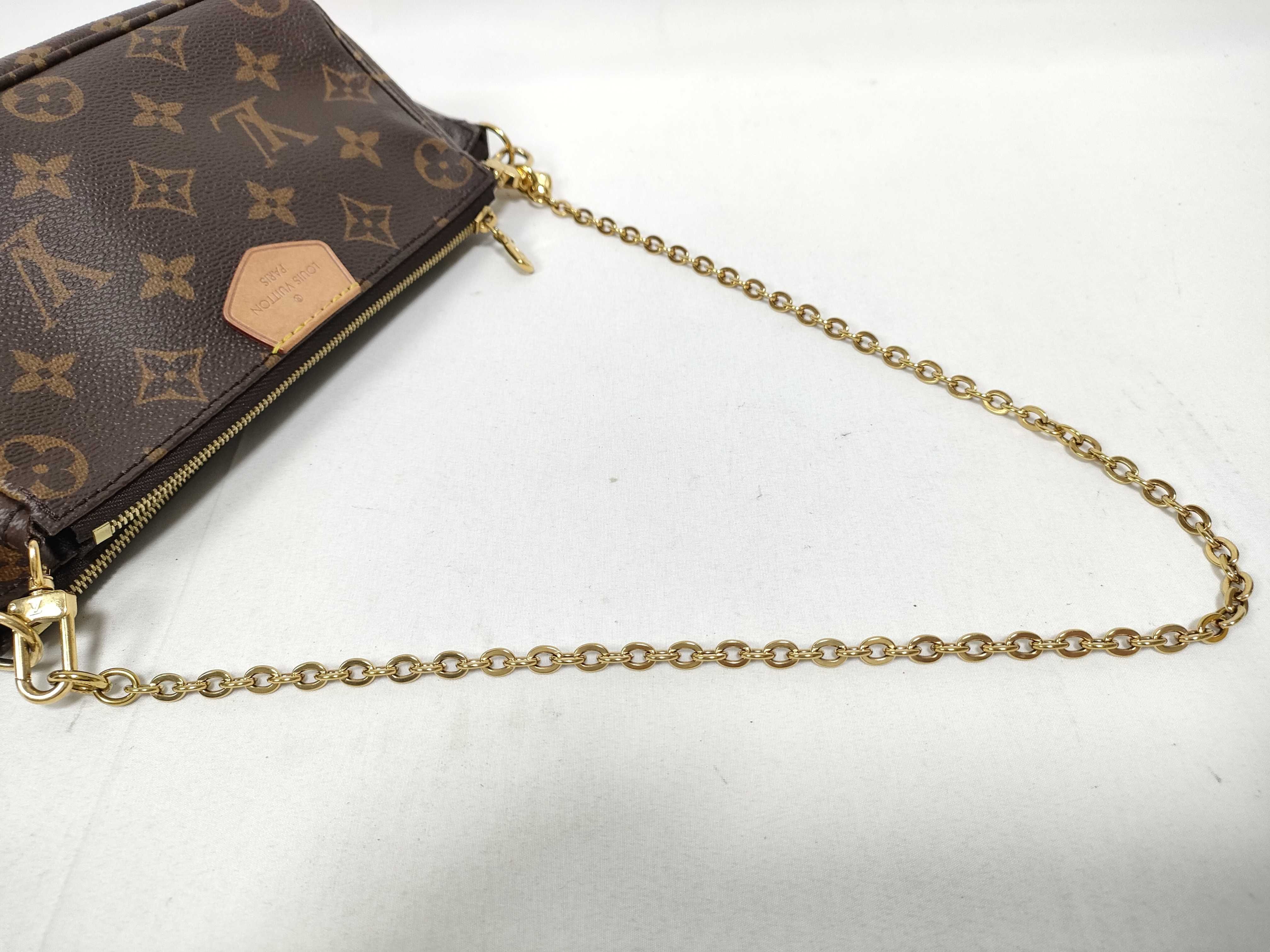 Monogram Louis Vuitton Monogram Pouch Pochette Shoulder Bag Pouch — view 11