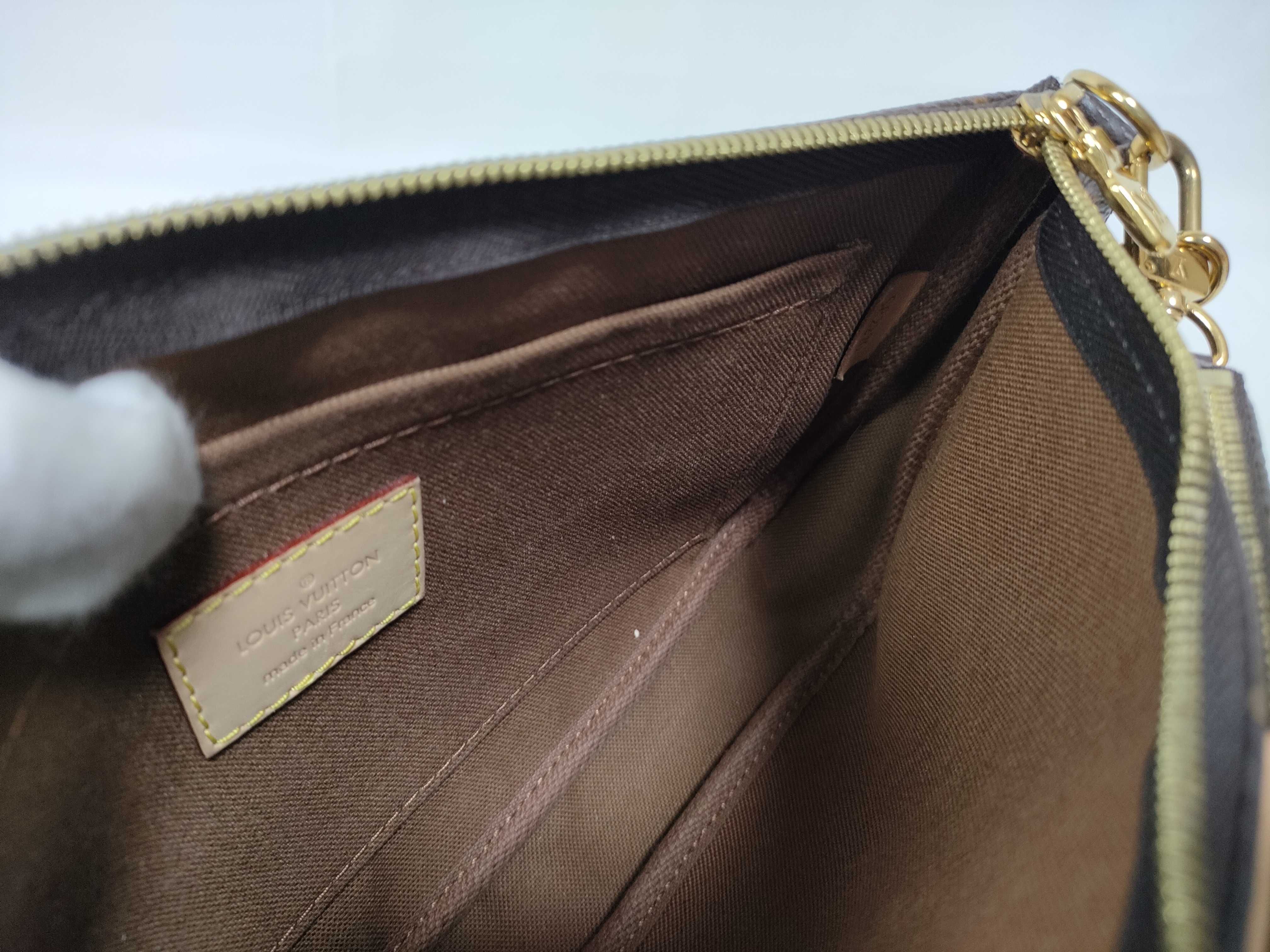 Monogram Louis Vuitton Monogram Pouch Pochette Shoulder Bag Pouch — view 13
