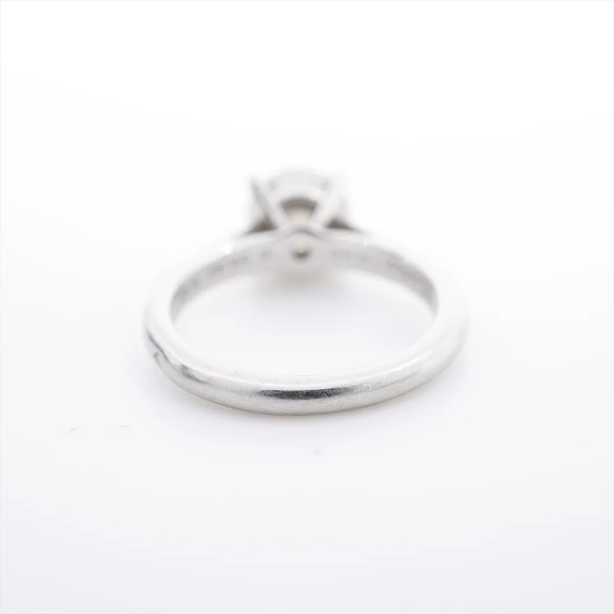 Solitaire 1895 Diamond Ring, Pt950, 4.85g, 1.35 diamonds, DVL263, GIA No. 2171665904. — view 2