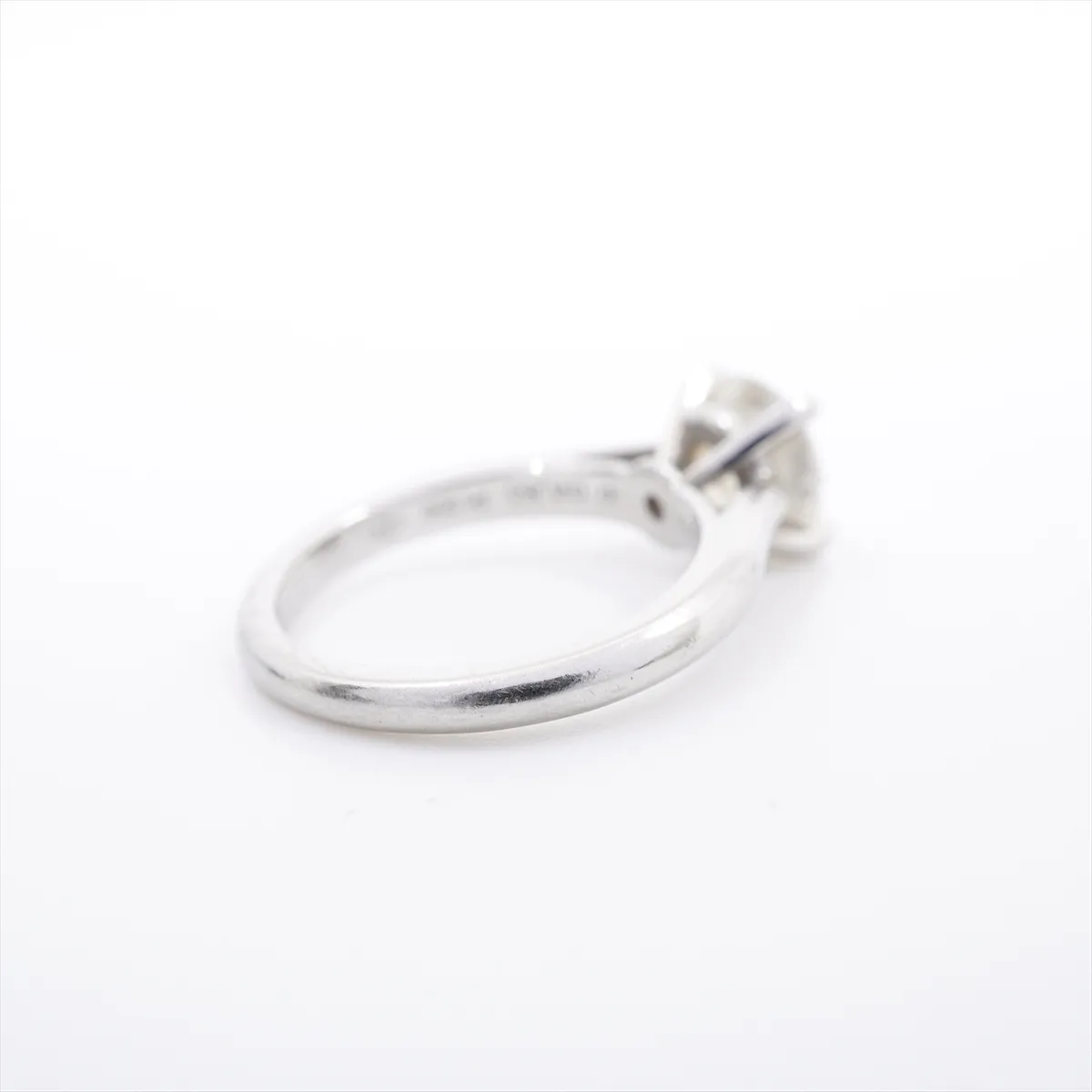 Solitaire 1895 Diamond Ring, Pt950, 4.85g, 1.35 diamonds, DVL263, GIA No. 2171665904. — view 7