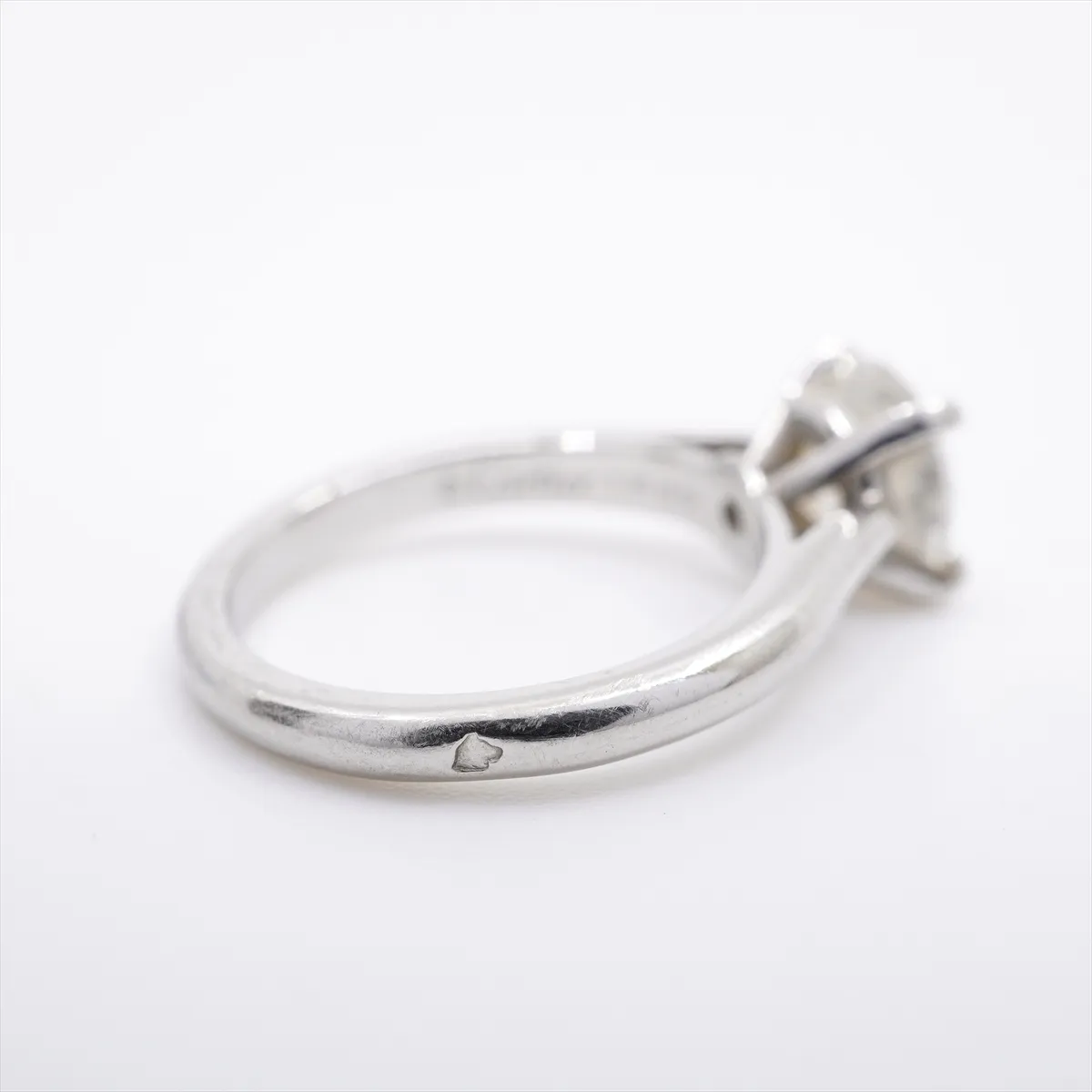 Solitaire 1895 Diamond Ring, Pt950, 4.85g, 1.35 diamonds, DVL263, GIA No. 2171665904. — view 8