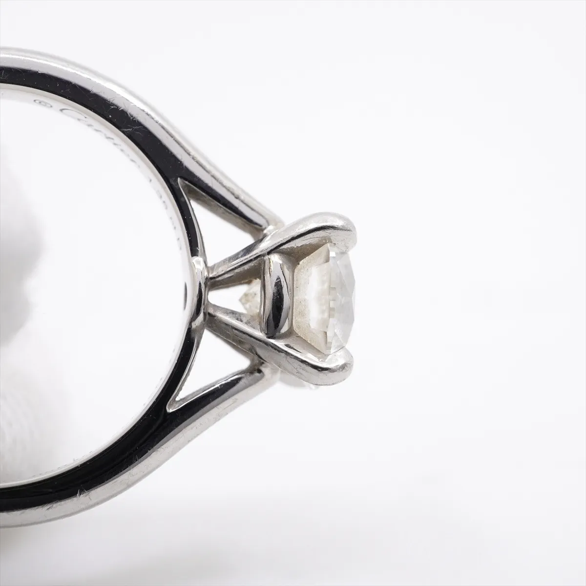 Solitaire 1895 Diamond Ring, Pt950, 4.85g, 1.35 diamonds, DVL263, GIA No. 2171665904. — view 10