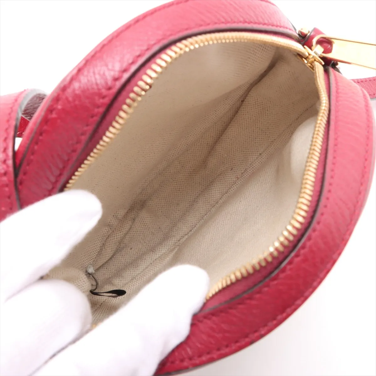 Doraemon x Gucci Mini GG Supreme PVC x Leather Shoulder Bag Red 625216 — view 6