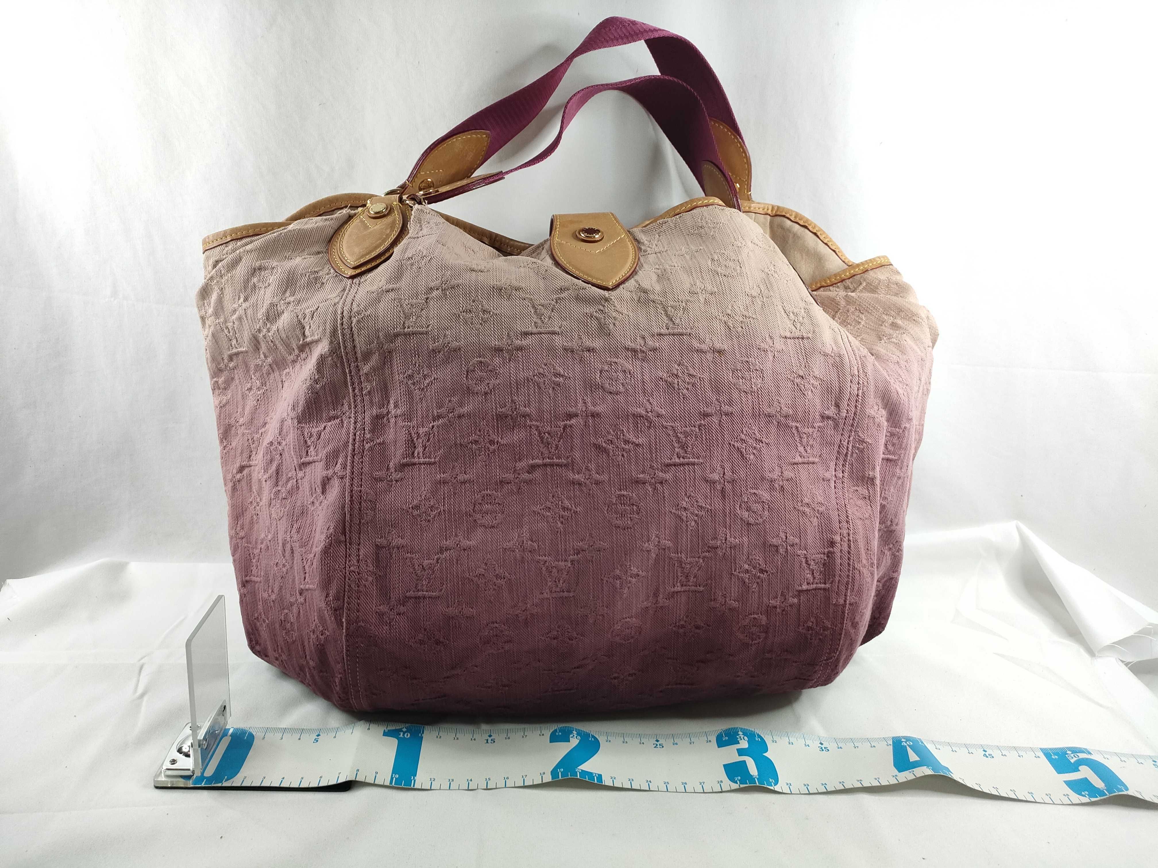 Monogram Denim Sunbeam Handbag — view 2