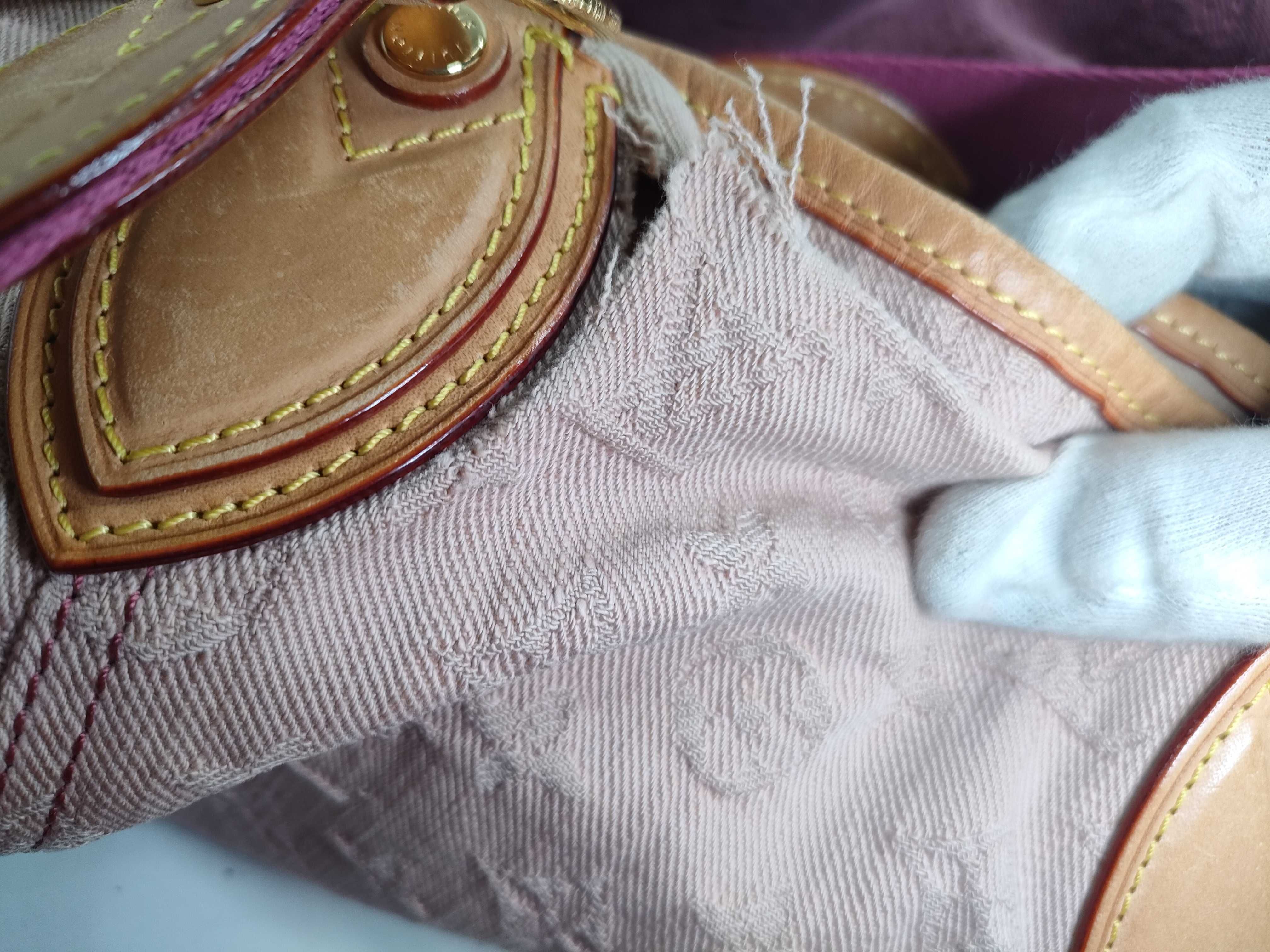 Monogram Denim Sunbeam Handbag — view 13