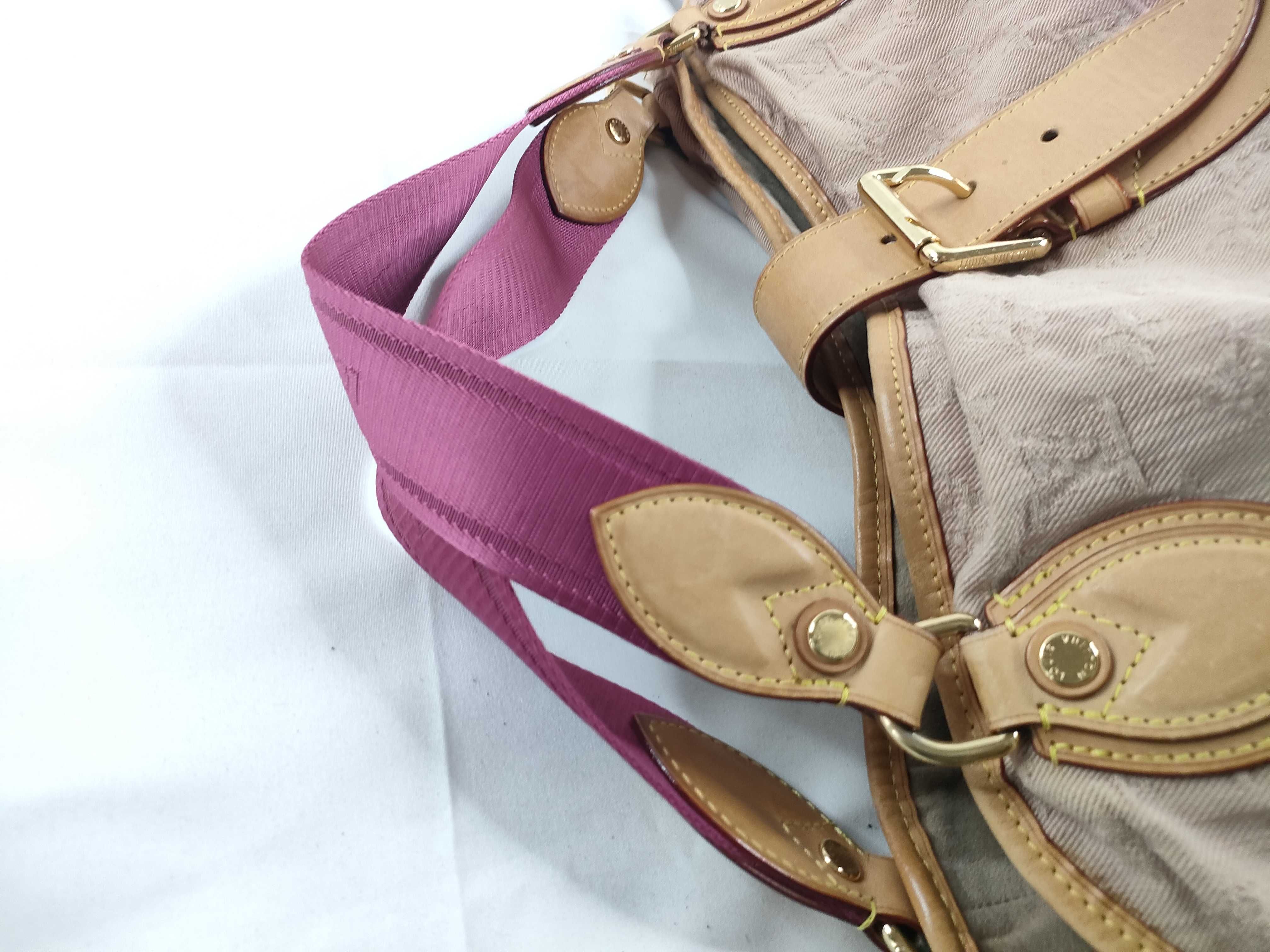 Monogram Denim Sunbeam Handbag — view 6