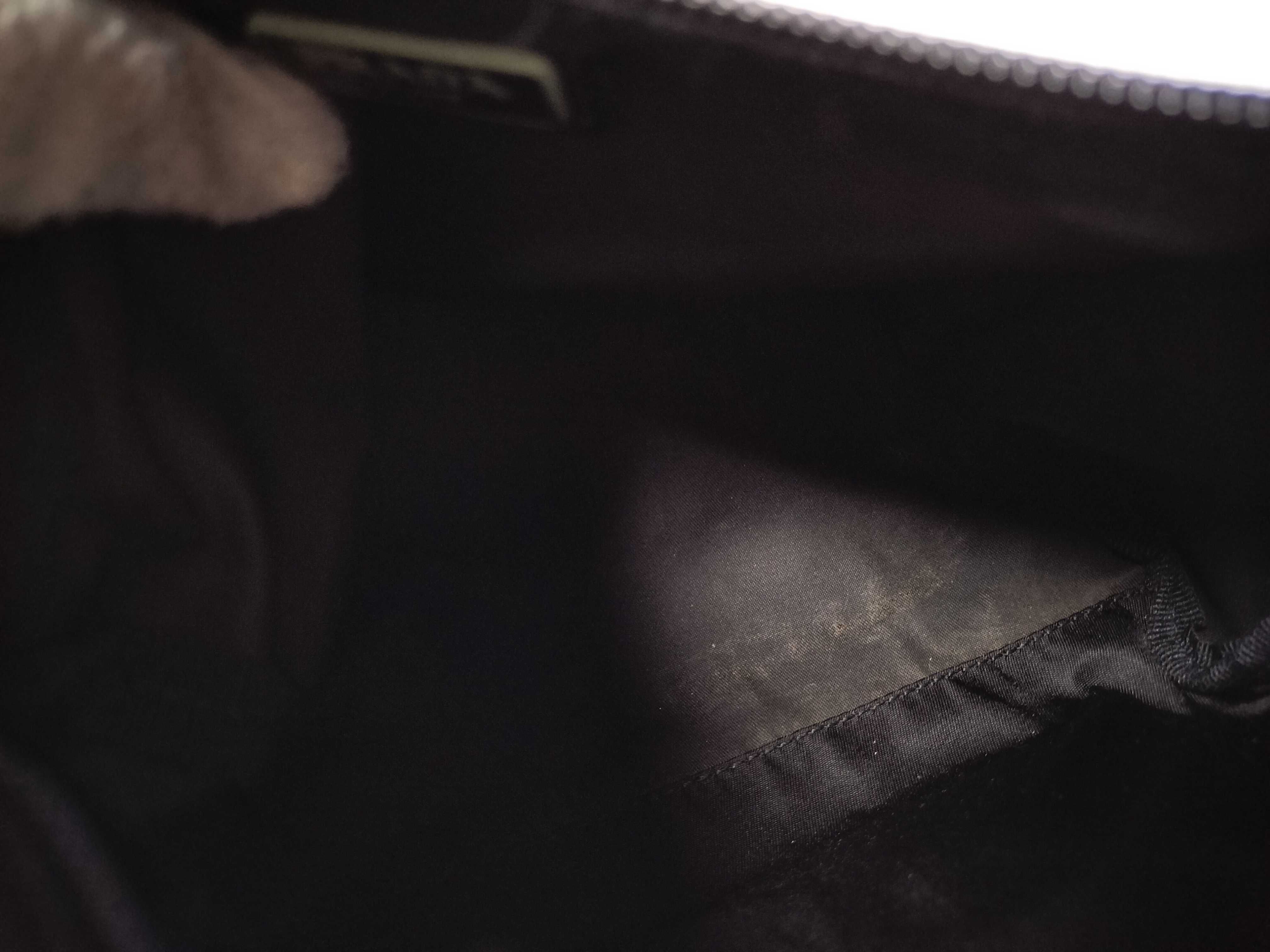 Nylon Triangle Logo Pouch — view 7