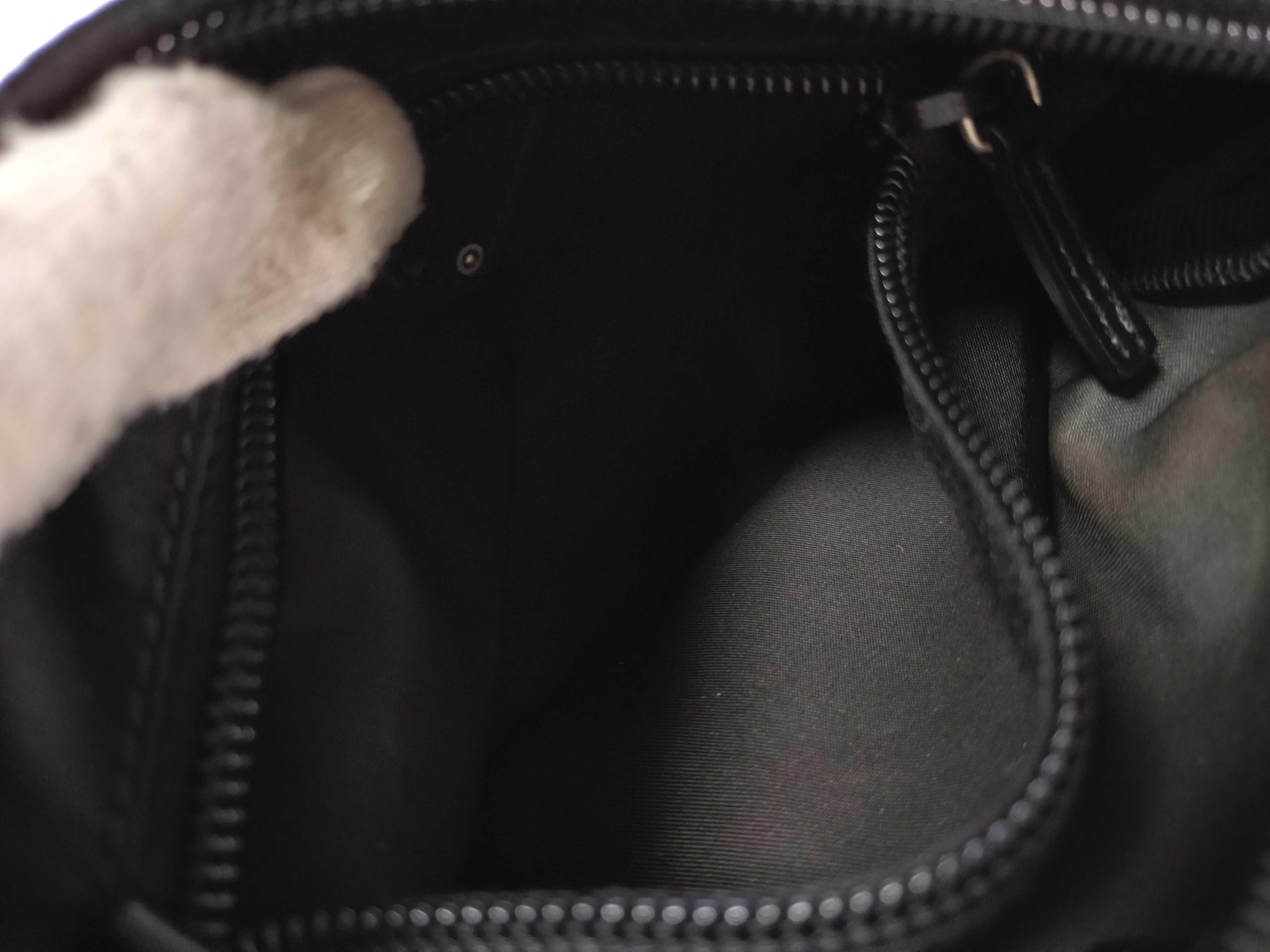 Nylon Triangle Logo Pouch — view 9
