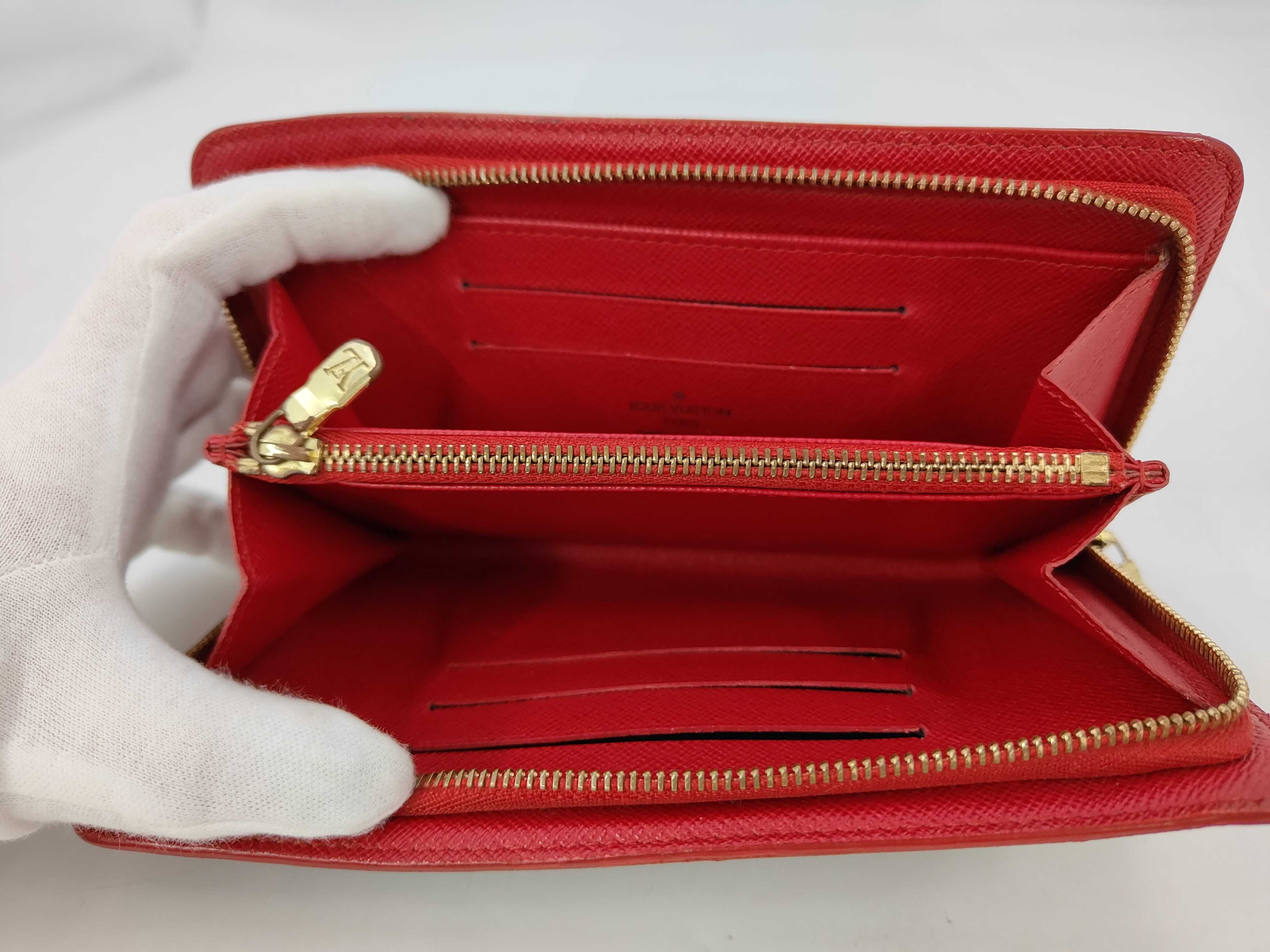 LV x Takashi Murakami Collaboration Portemonnaie Zip Monogram Cherry Wallet — view 7