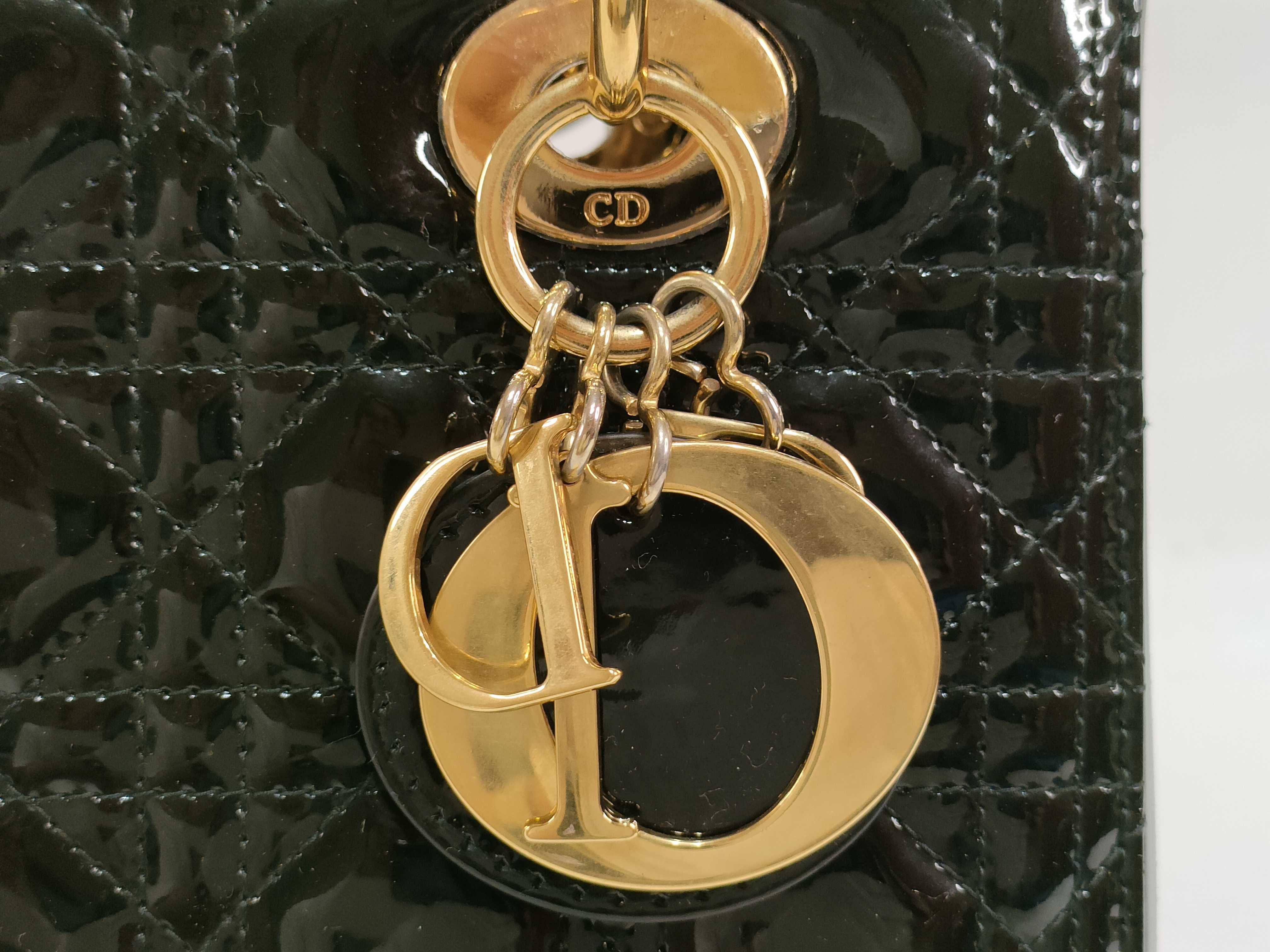 Lady Dior Medium Lady Shoulder Bag — view 11