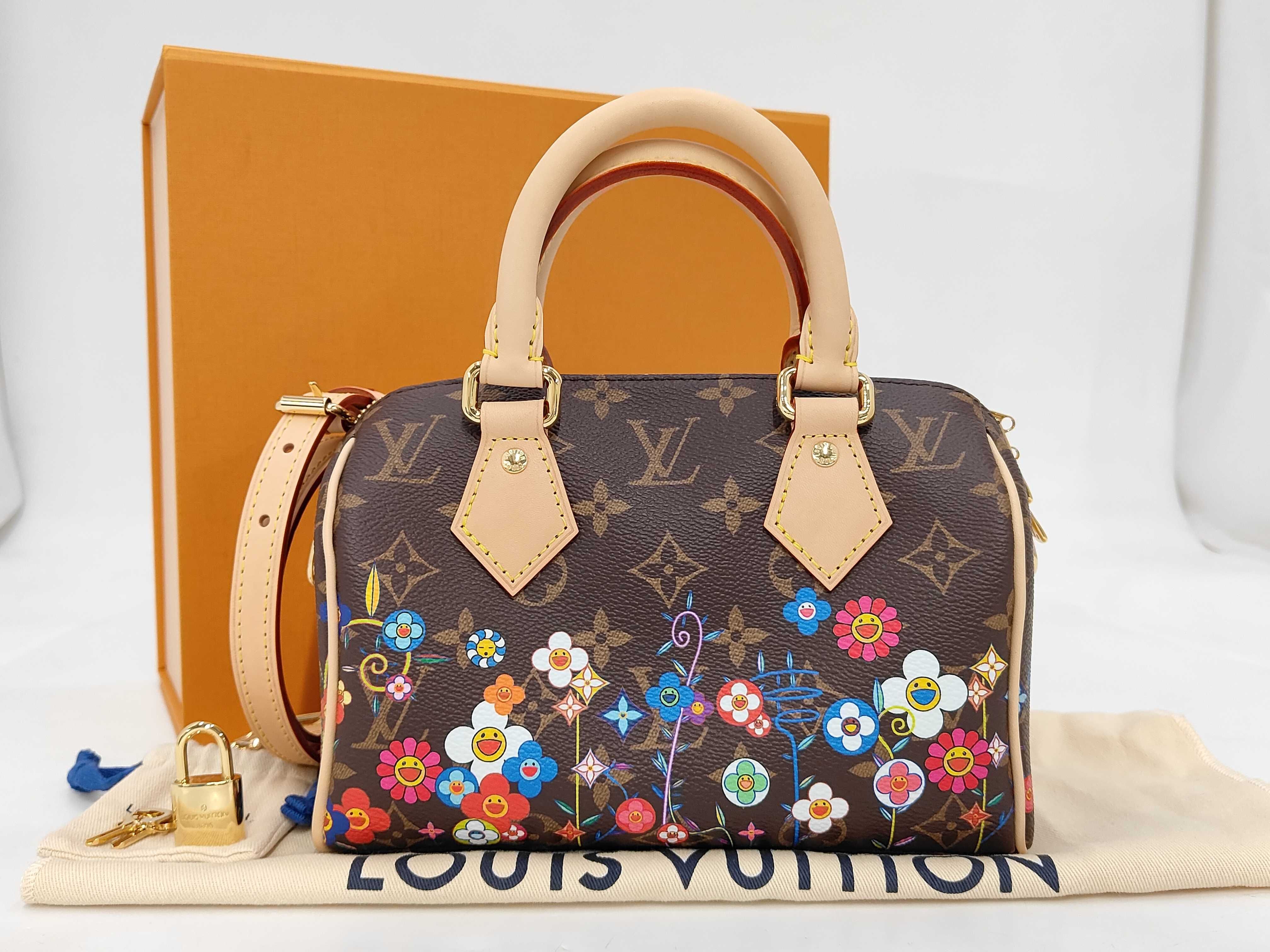 Monogram Speedy Bandoulière 20 M14175 Takashi Murakami Handbag