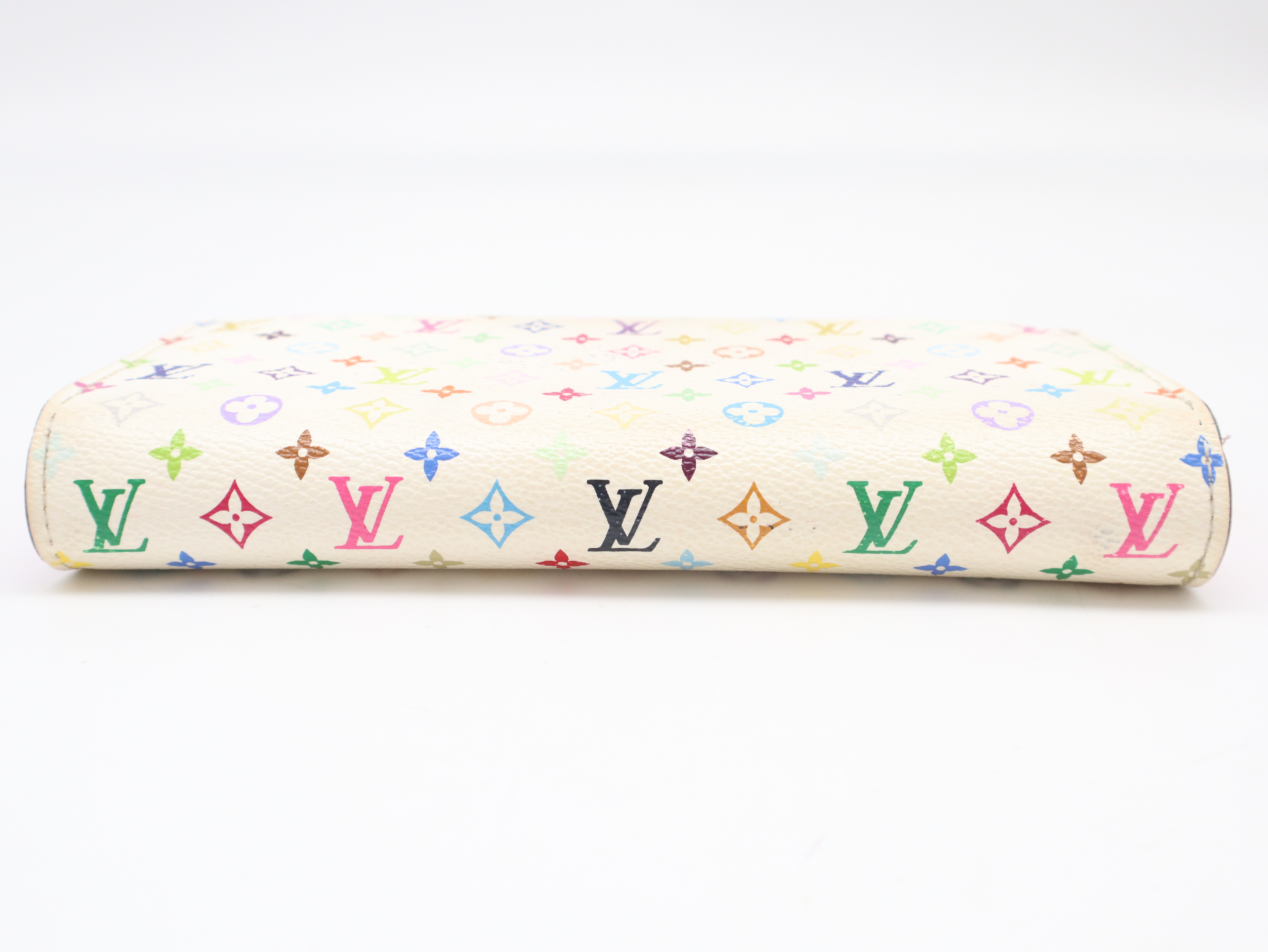 M93744 Monogram Multicolor Portefeuille Sarah Blanc Wallet — view 4