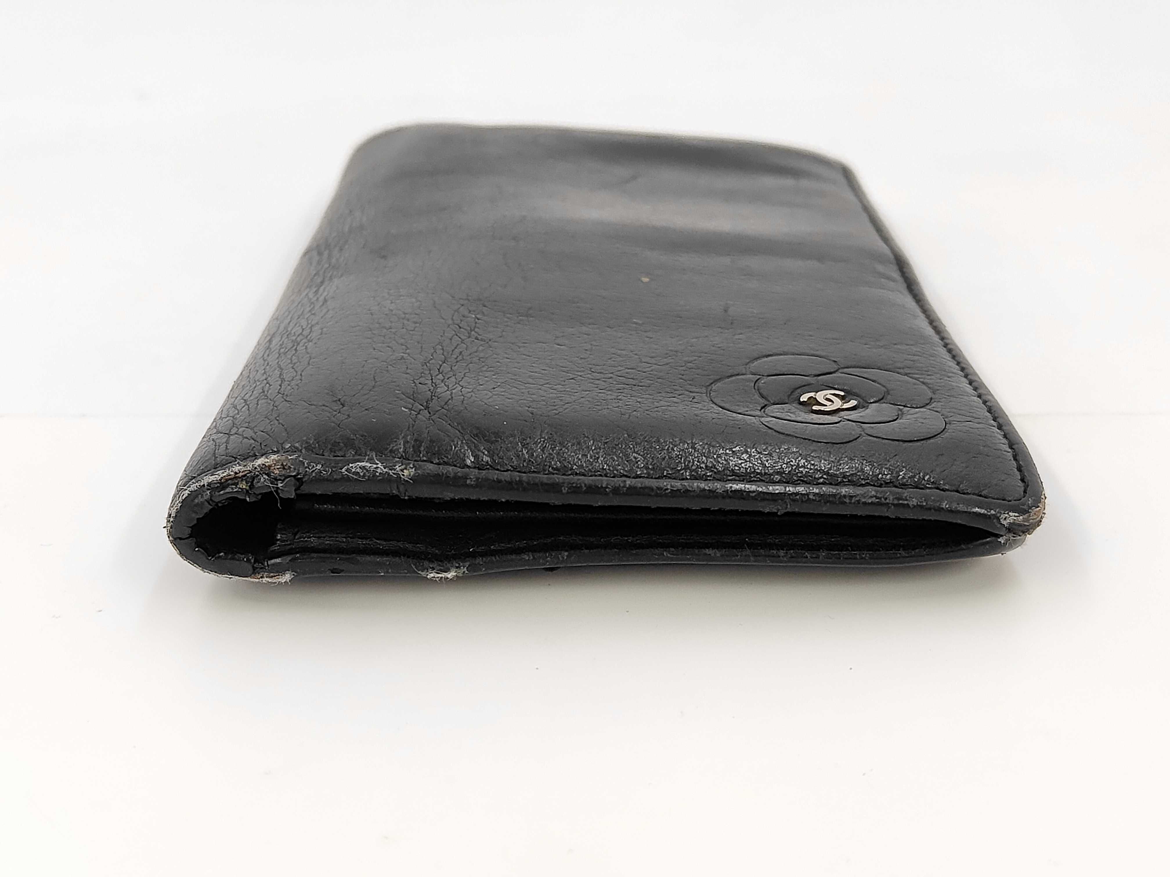 Camellia Butterfly Coco Mark Long Wallet — view 3
