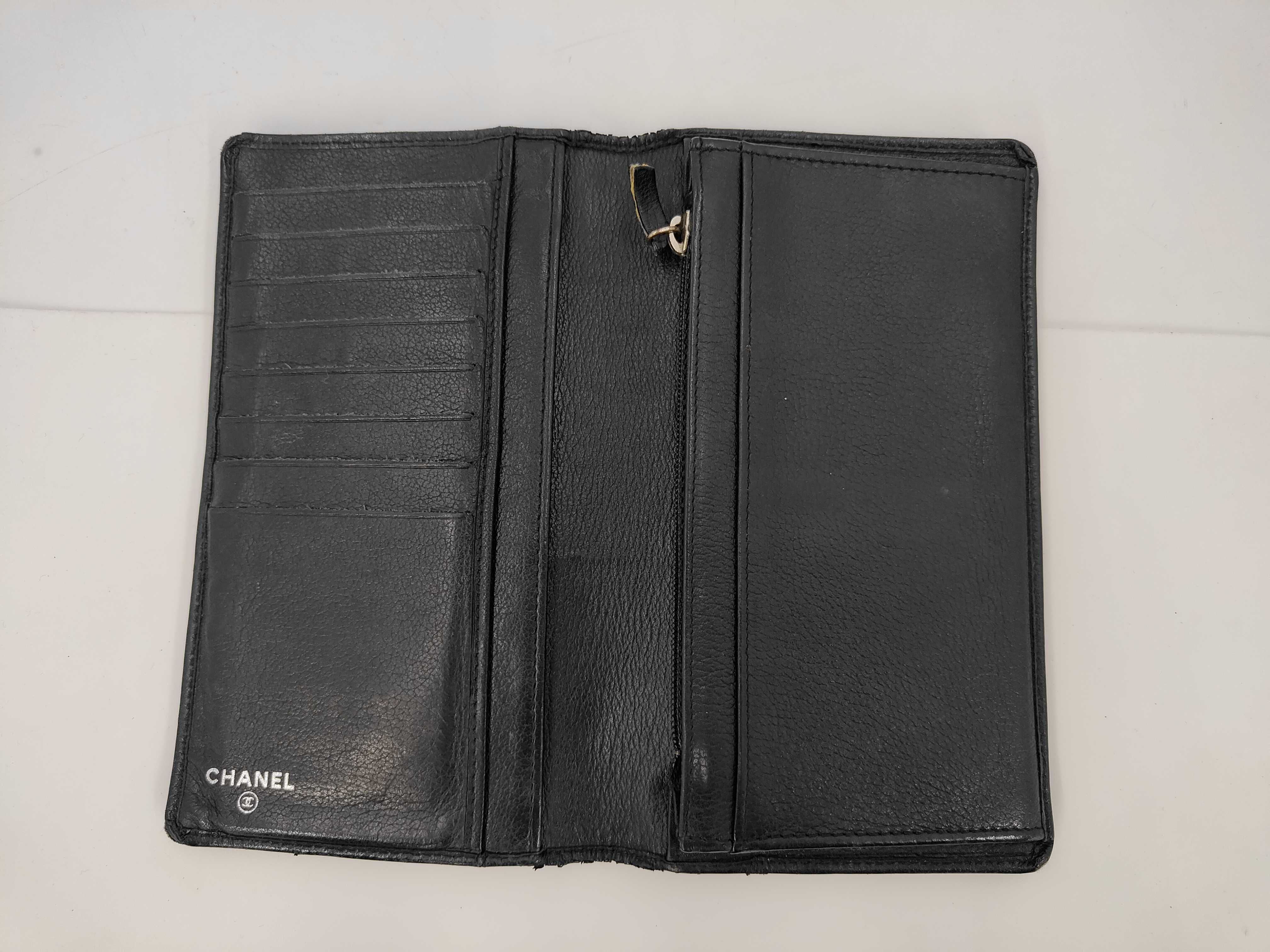 Camellia Butterfly Coco Mark Long Wallet — view 7