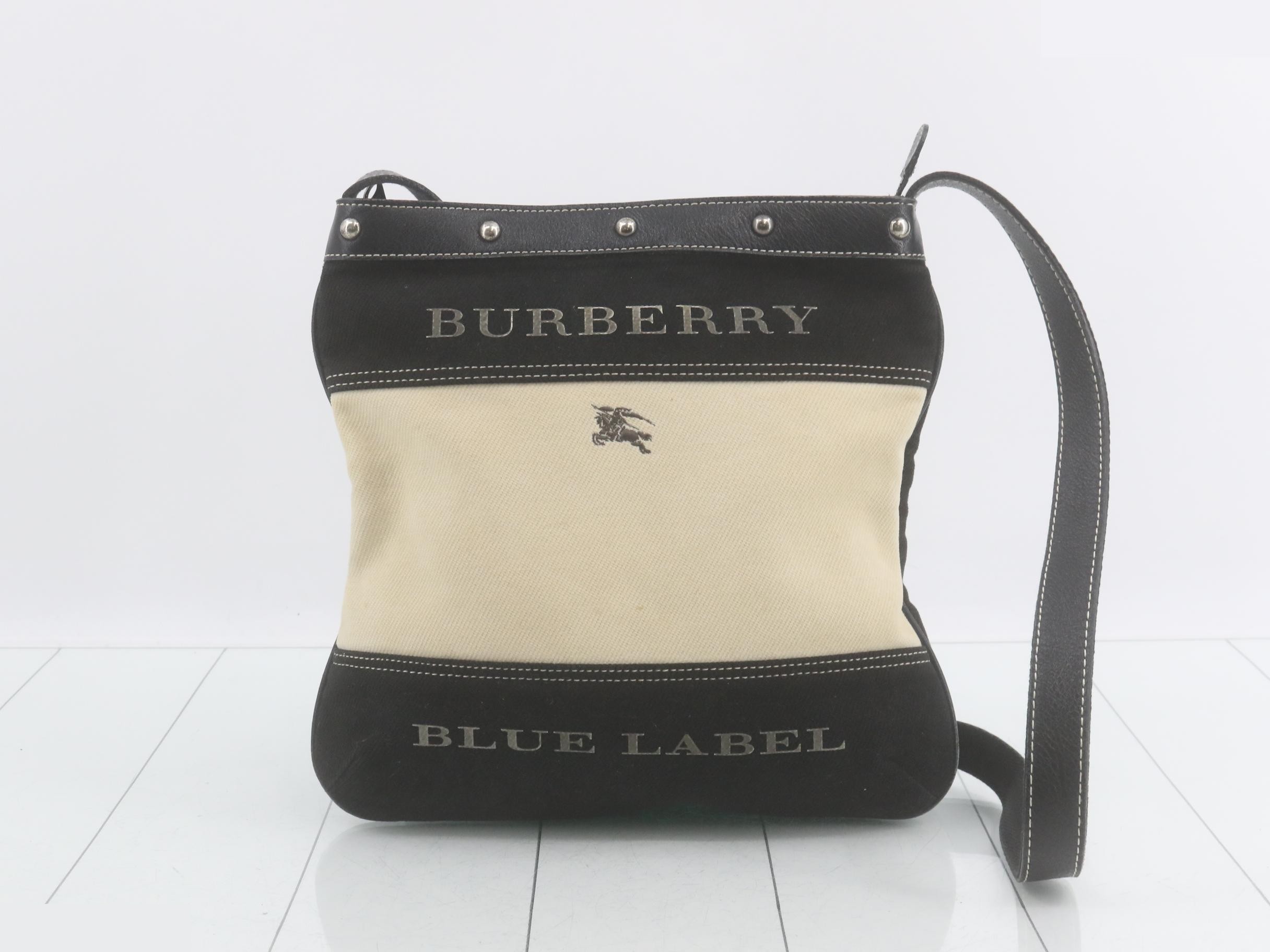 Blue Label Wool Shoulder Bag