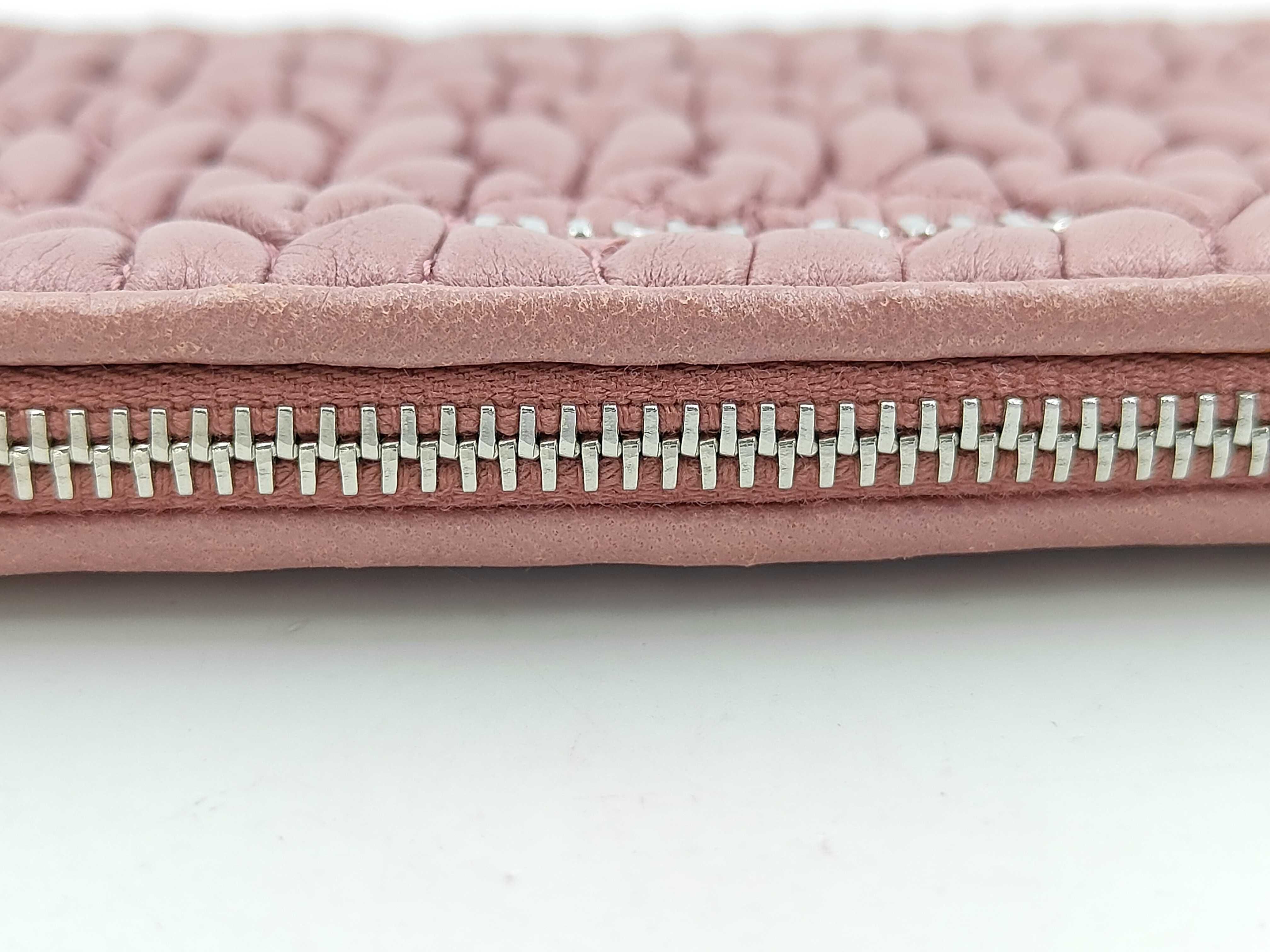 Matelassé Leather Pouch — view 3