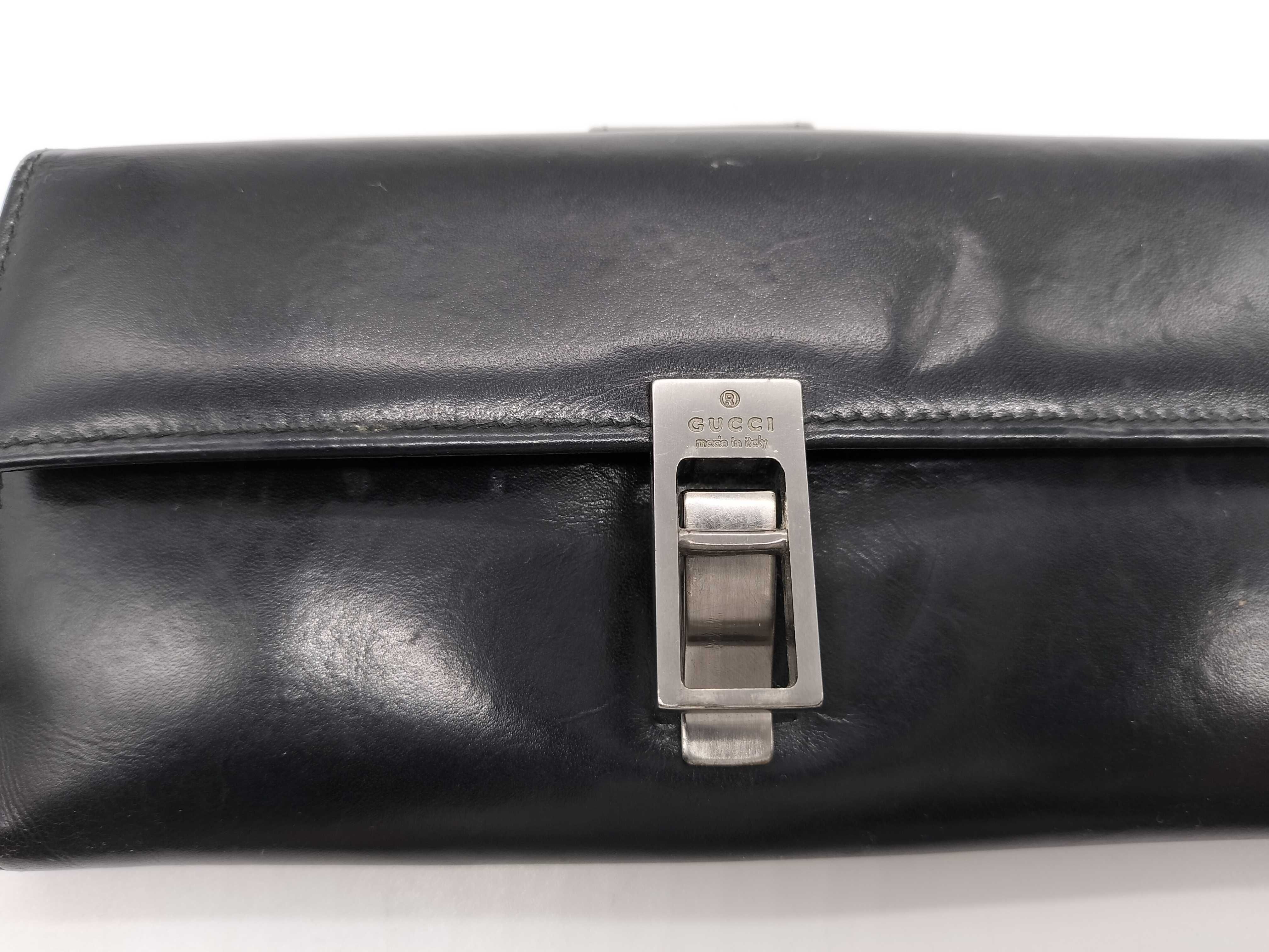 Patent Leather Gucci Long Wallet — view 14