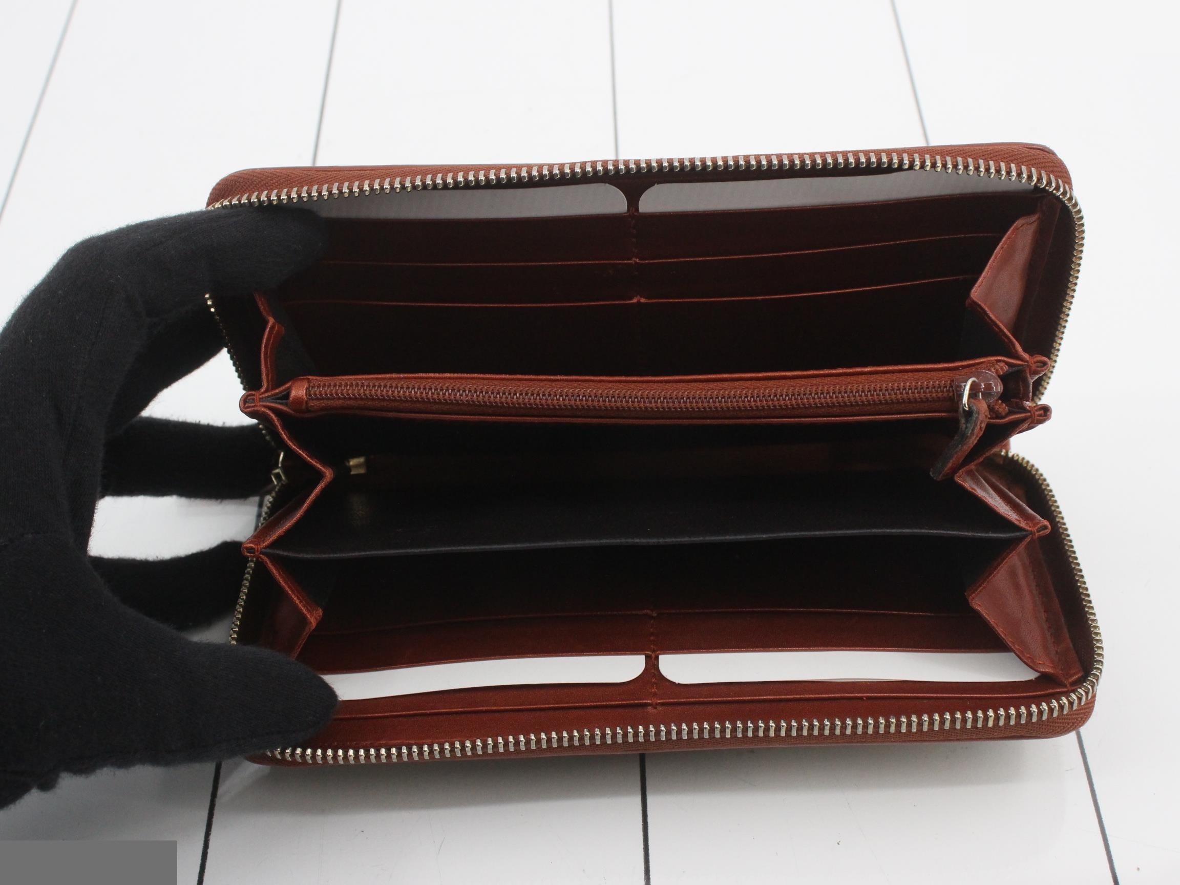 Ribbon Round Zip Long Wallet — view 4