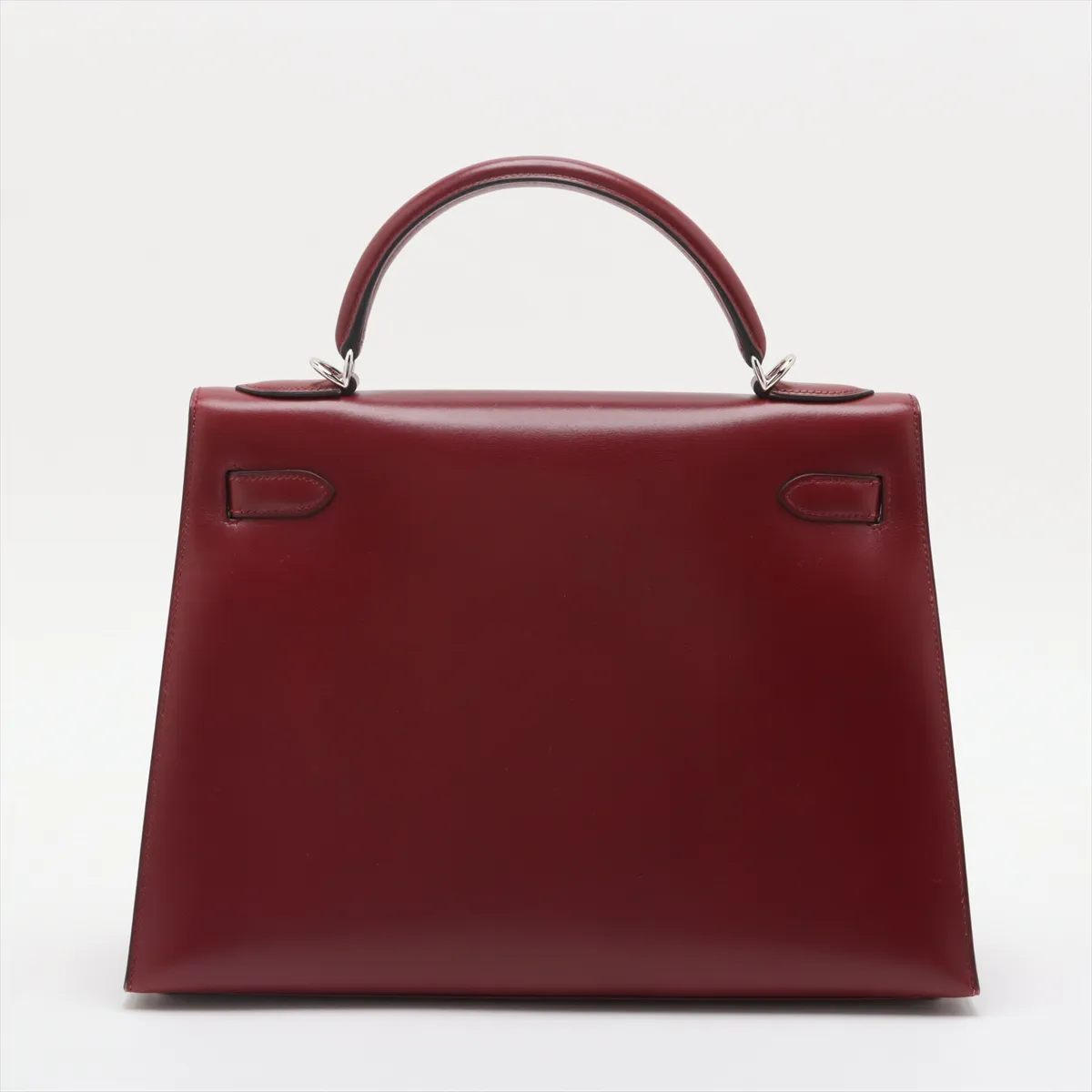 [Individually wrapped] Hermes Kelly 32 Serie Box Calf Rouge Ash Gold Hardware E:2001 — view 2