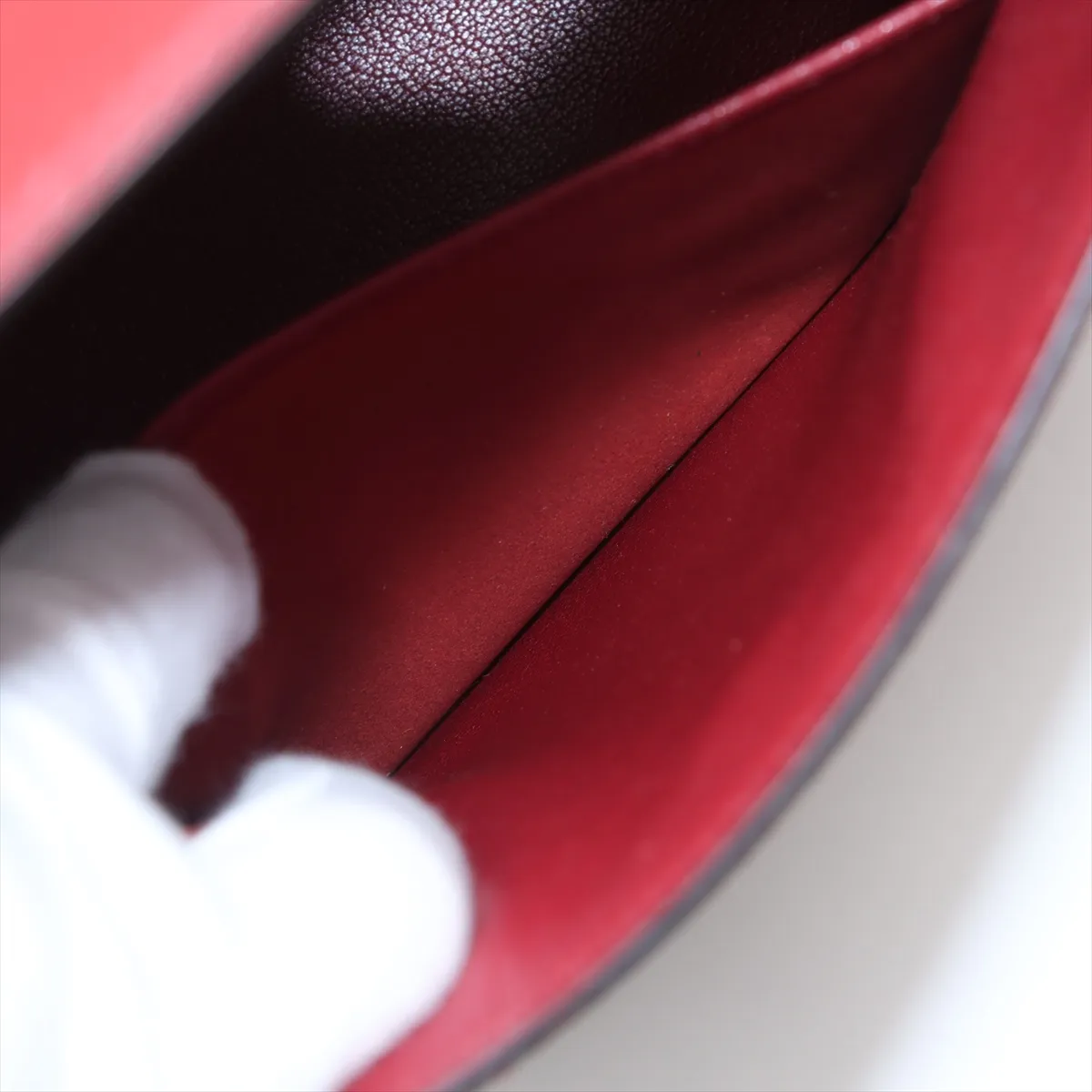 [Individually wrapped] Hermes Kelly 32 Serie Box Calf Rouge Ash Gold Hardware E:2001 — view 11